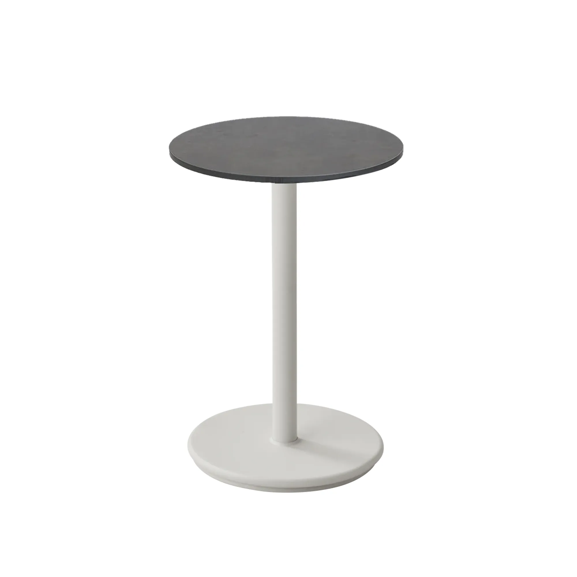 Go cafébord dia.45 cm dark grey structure - 1