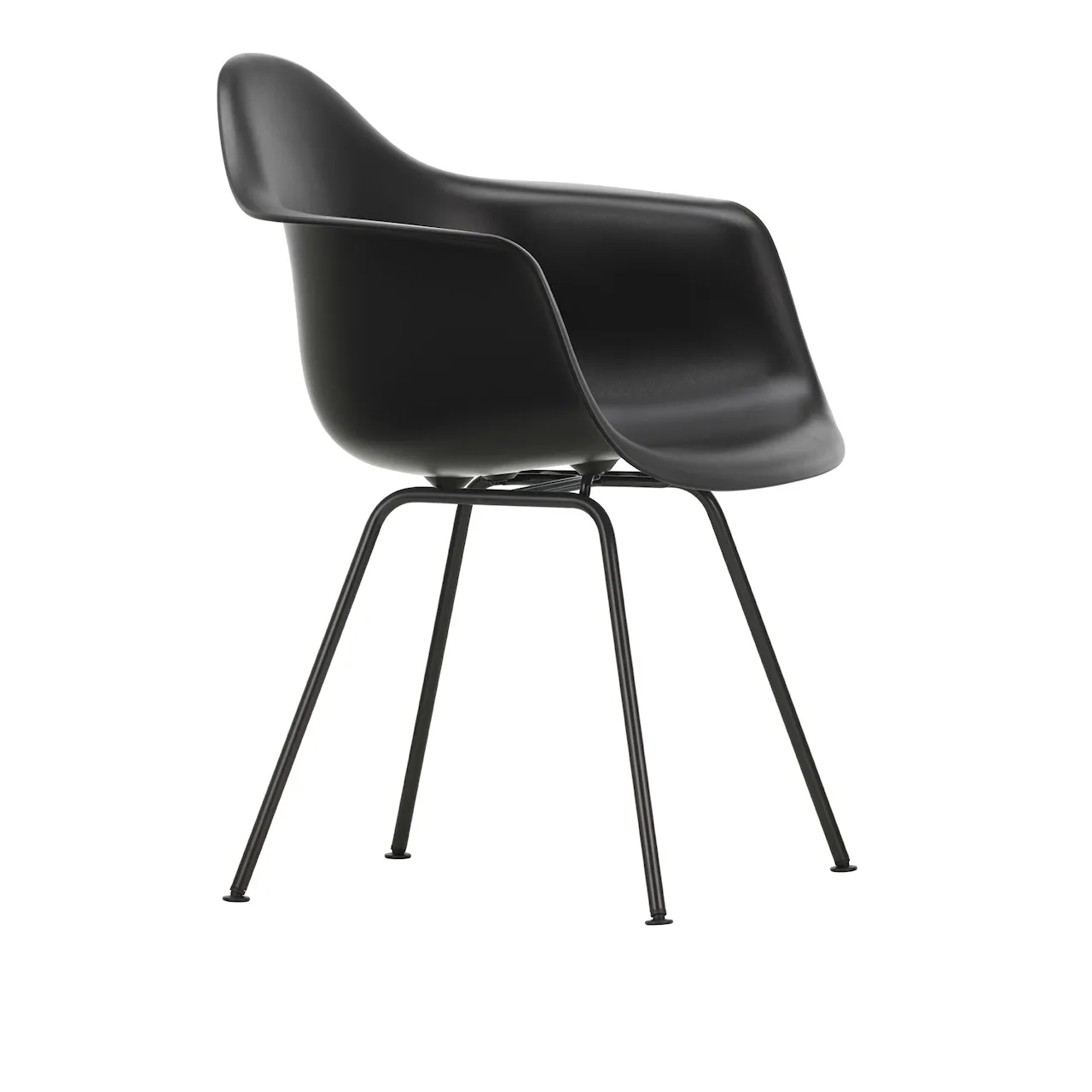 Eames Plastic Armchair DAX - 23 Ice Grey - Basic Dark Base