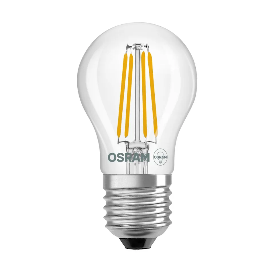 LED Ljuskälla E27 3,4W 470lm 2700K Dimbar klar