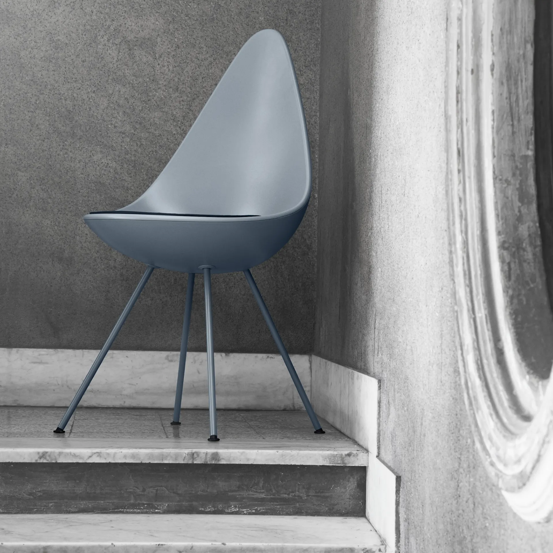 3110 Droppen - Fritz Hansen - Arne Jacobsen - NO GA