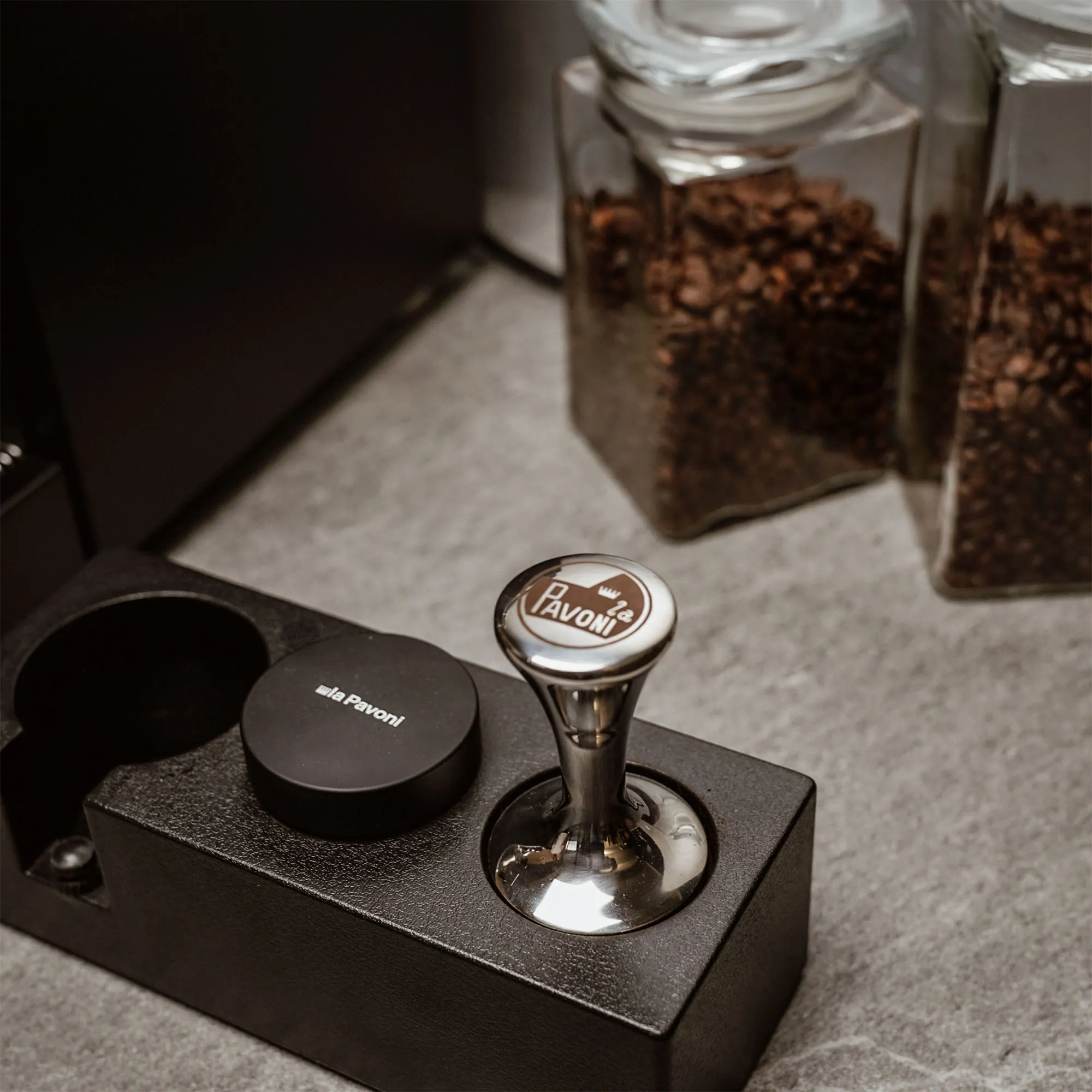 Kaffeutjämnare svart