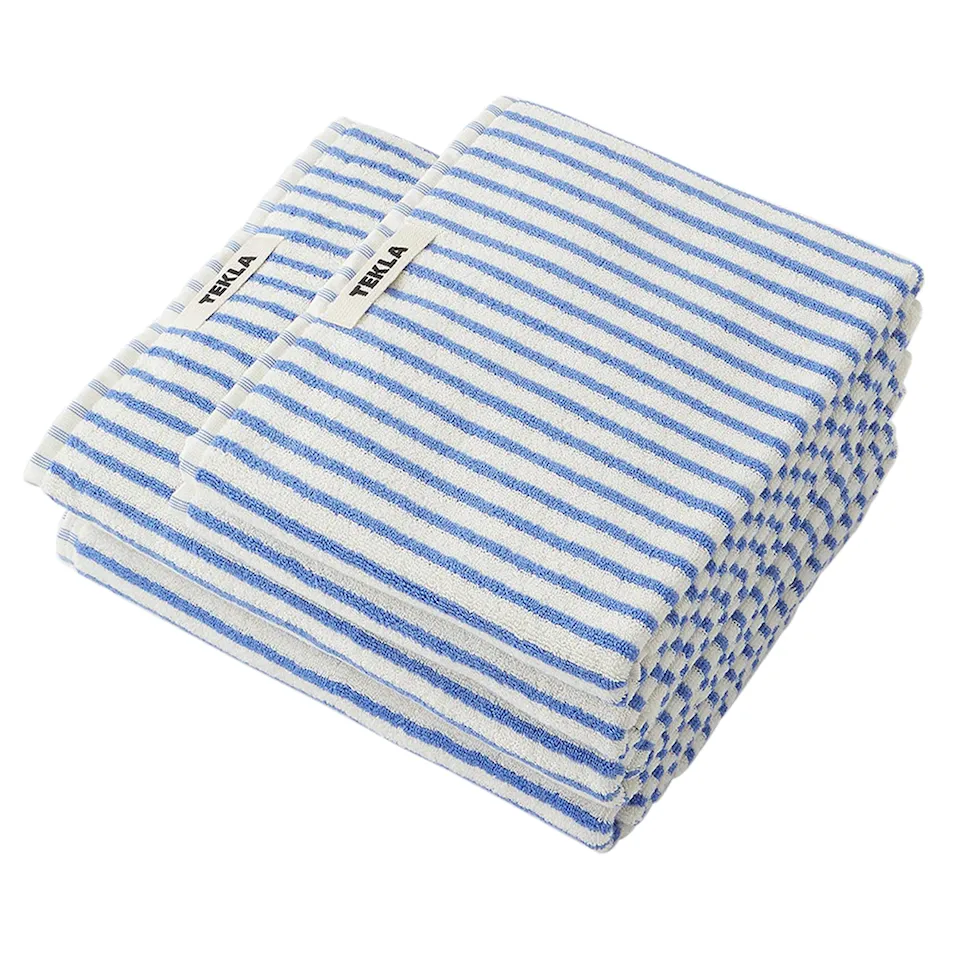 Terry handduk coastal blue stripes
