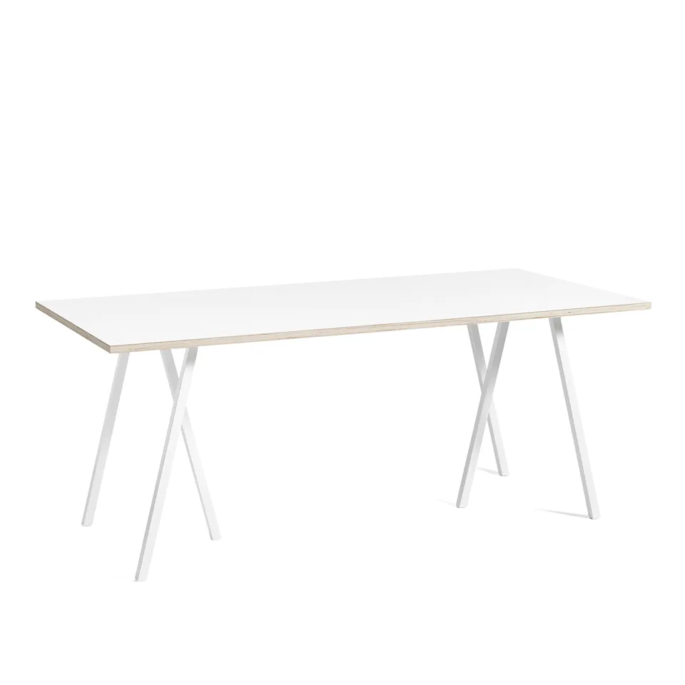 Loop Stand Table - White - 180 x 87,5 cm