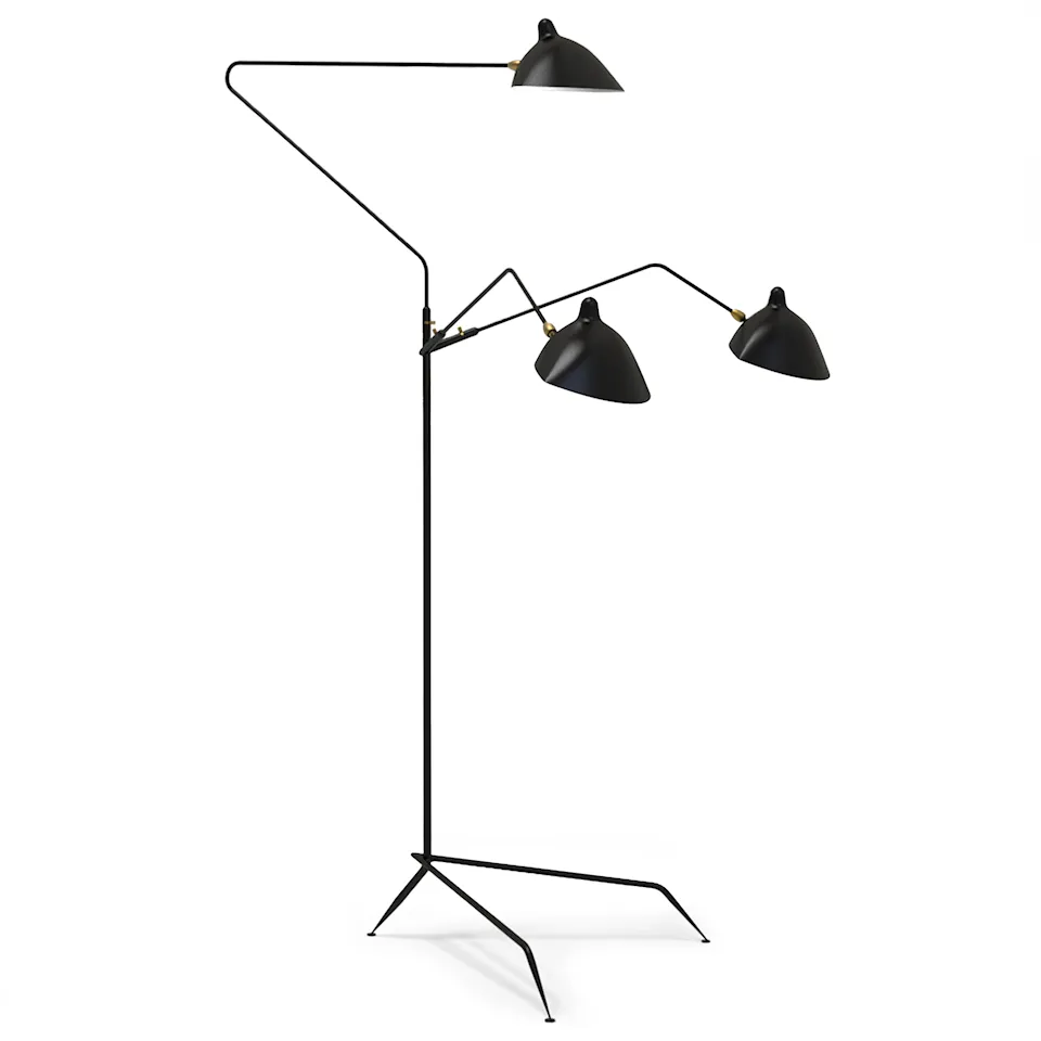 Lampadaire Three Arm golvlampa