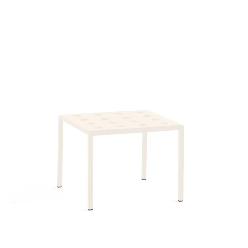 Balcony Low Table L51xW51xH38 - Chalk beige