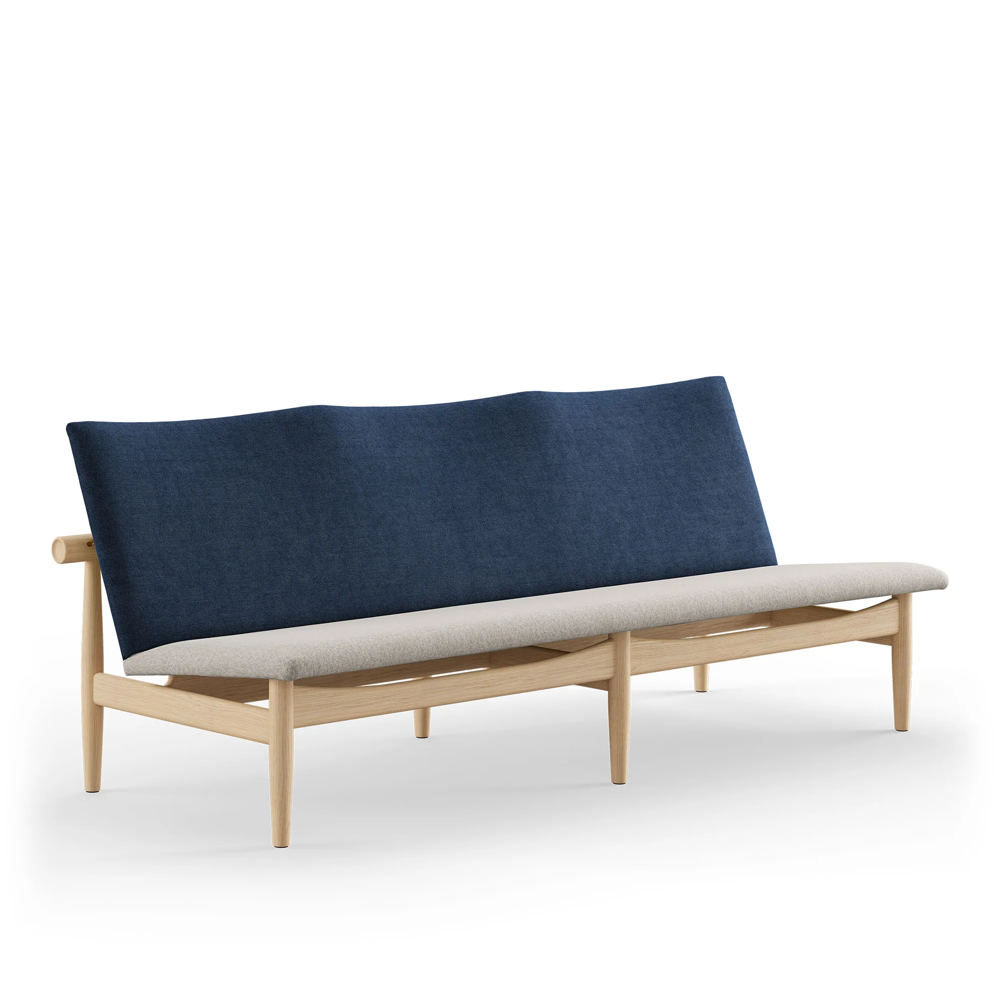 Japan soffa 3 sits Clear oiled oak - 1