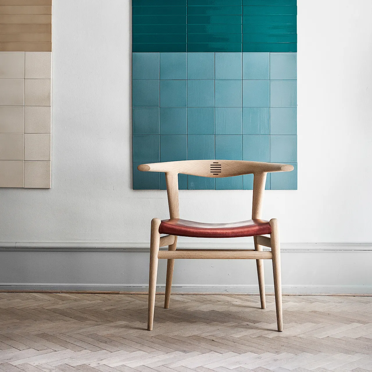 PP518 Bull Chair lädersits matstol