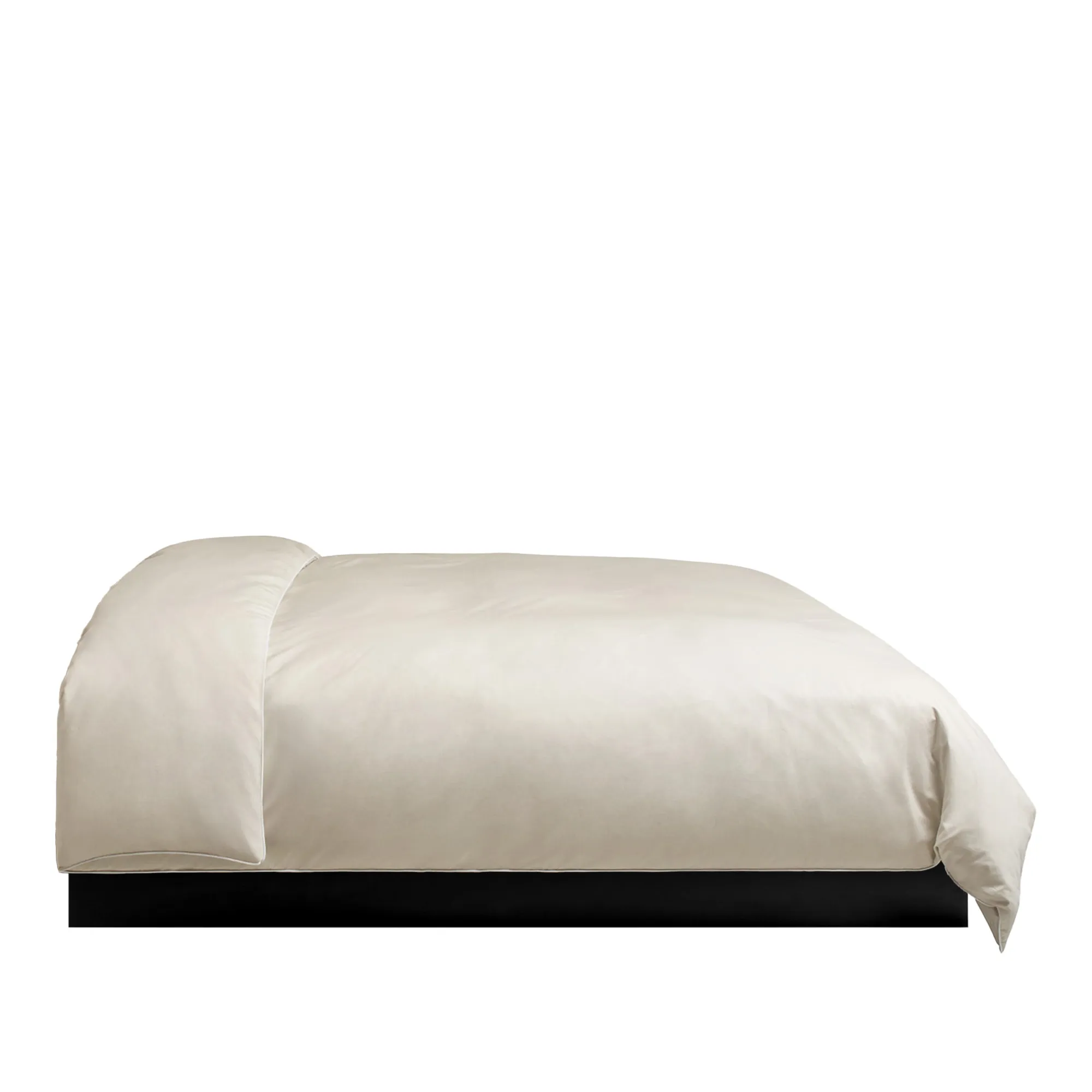 Percale Sand/White påslakan - 1