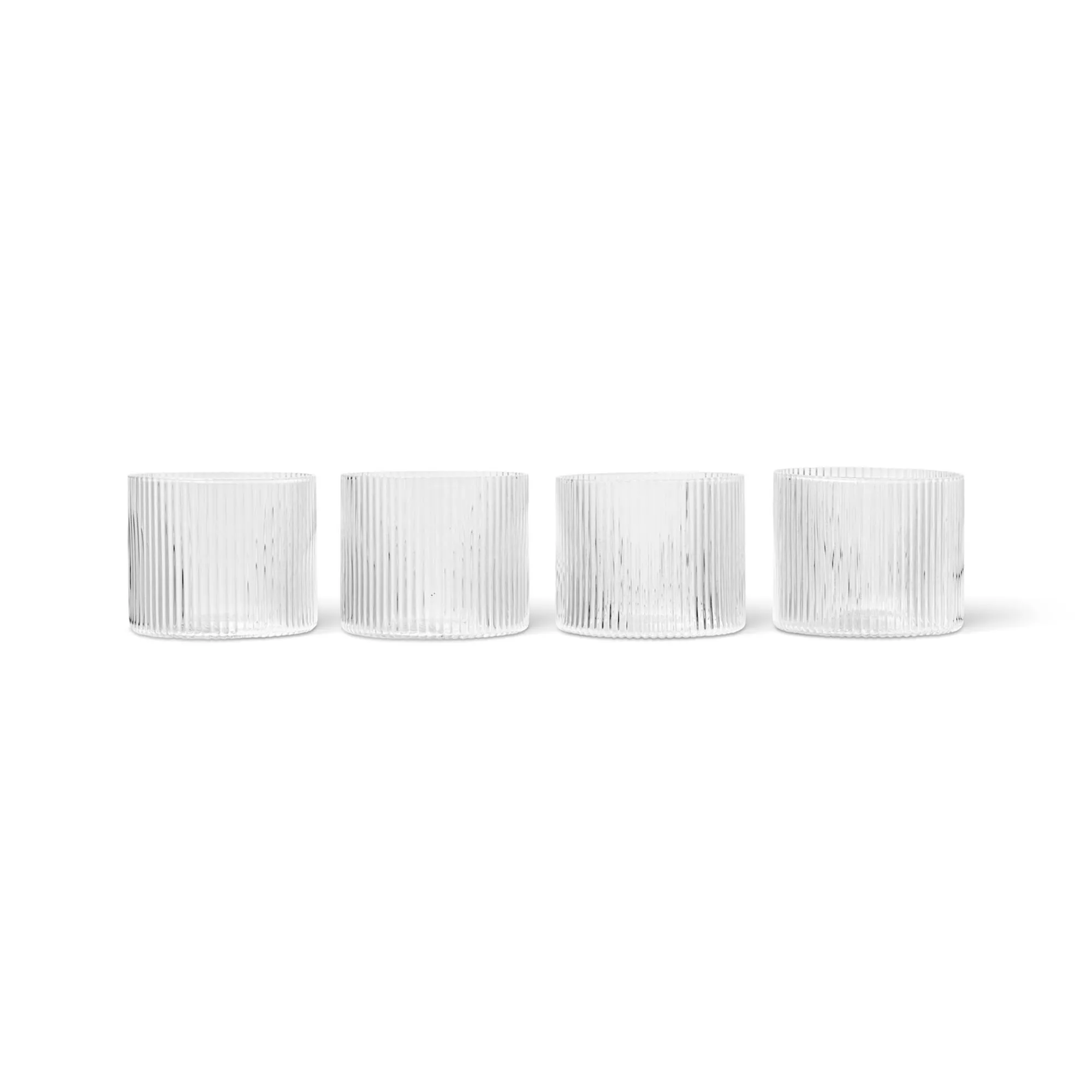 Ripple Low dricksglas 4-pack