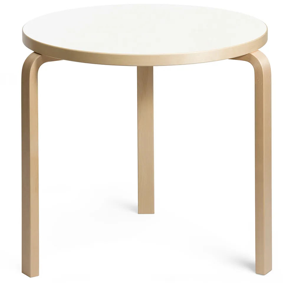 Aalto Table Round 90B matbord