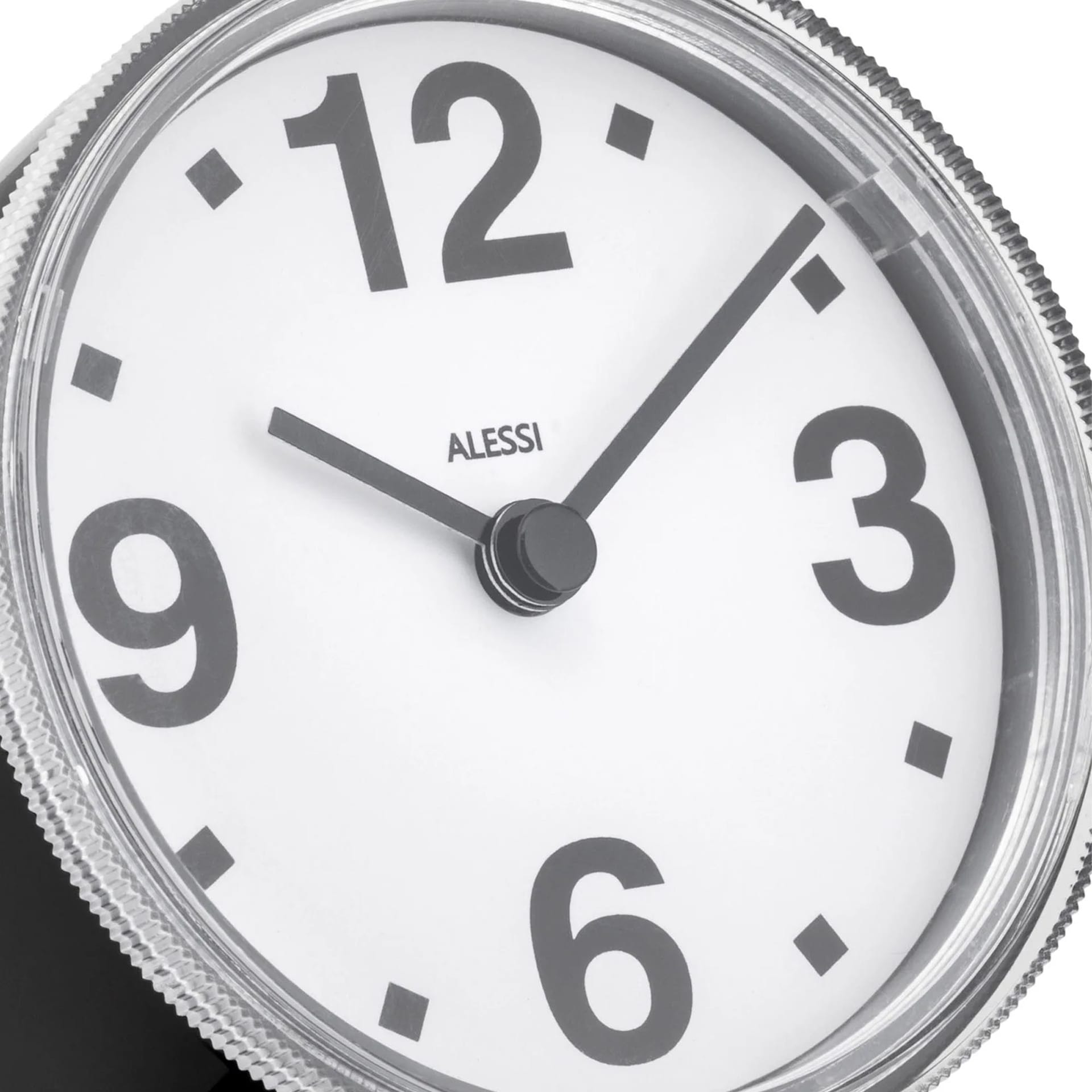 Cronotime Desk Clock - Black - Alessi - NO GA