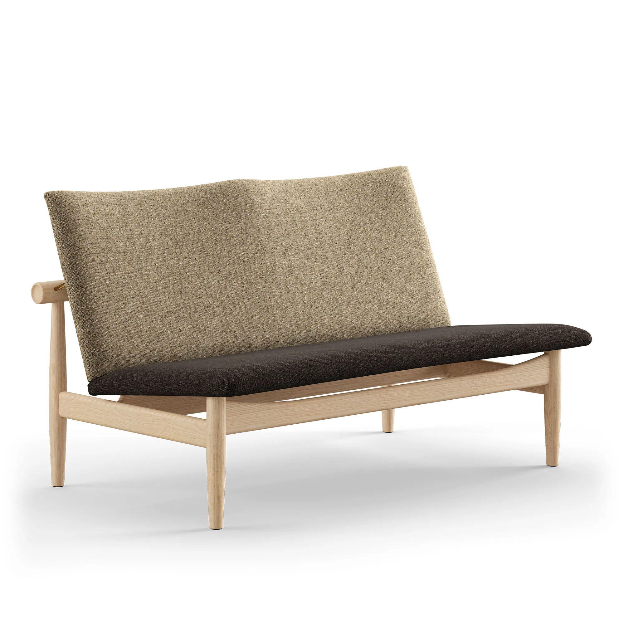 Japan soffa 2 sits Clear oiled oak - 1