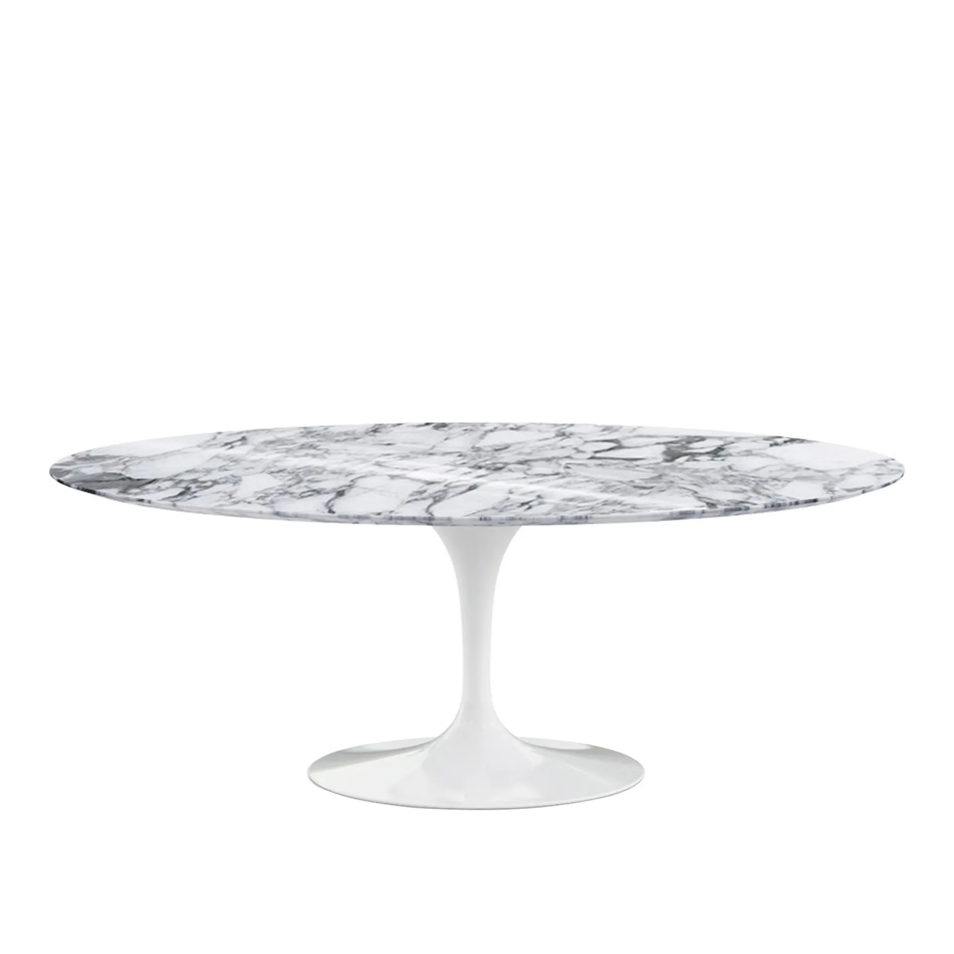 Saarinen Oval matbord 198 cm White - Knoll - Eero Saarinen - NO GA