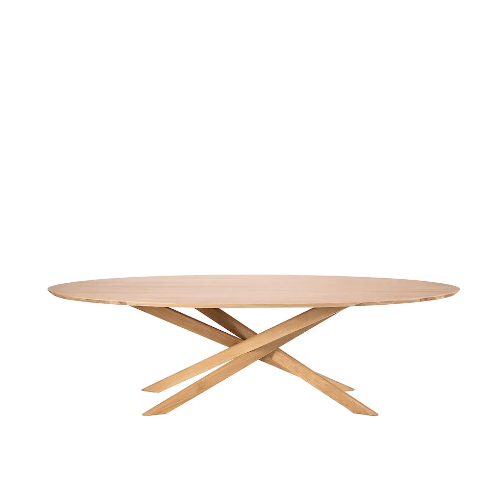 Mikado Oval Dining Table Oak