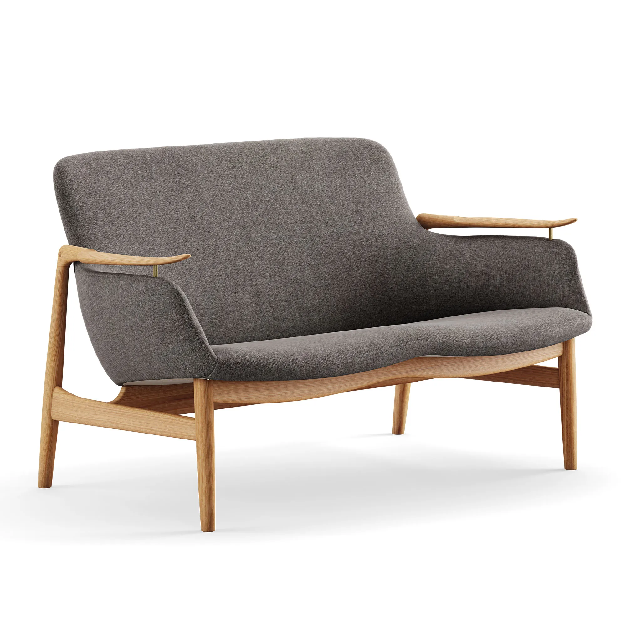 53 soffa Dark oiled oak - 1