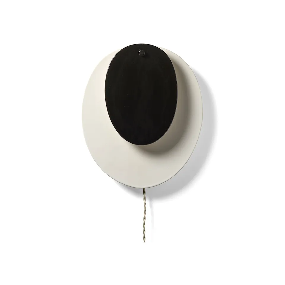 Vägglampa 02 white/black nebula