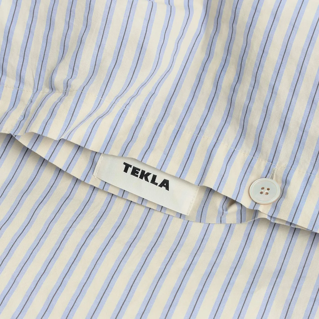 Percale Flint Stripes påslakan