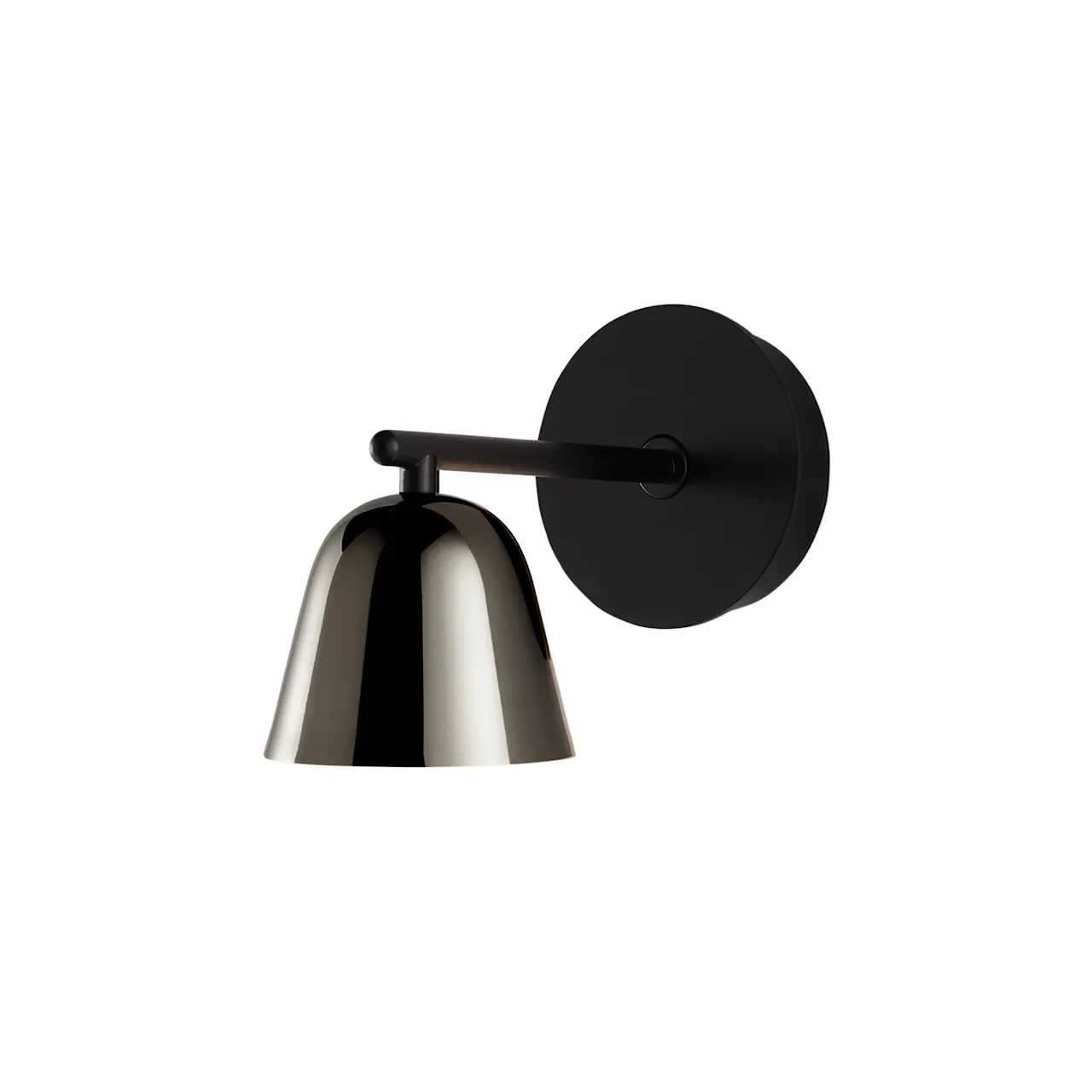 Lighto A Wall Lamp Black / Black Chrome