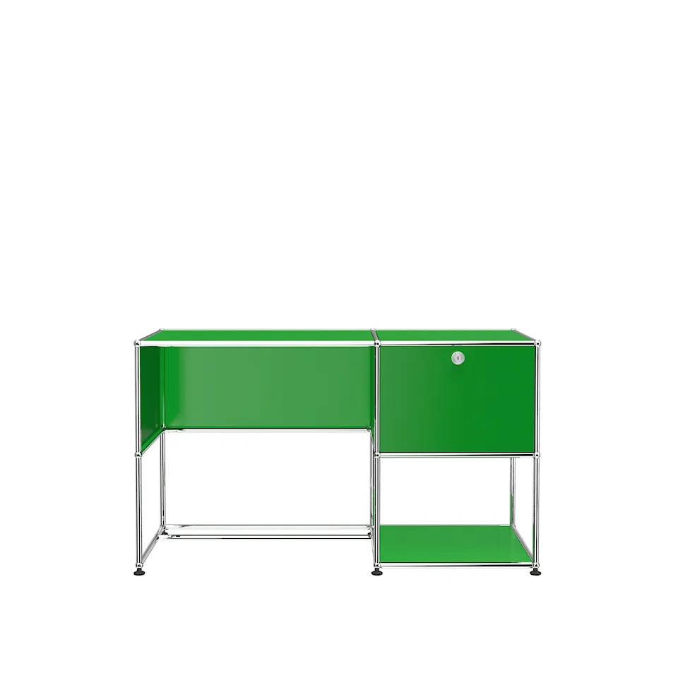 USM Haller 107 Desk, USM Green