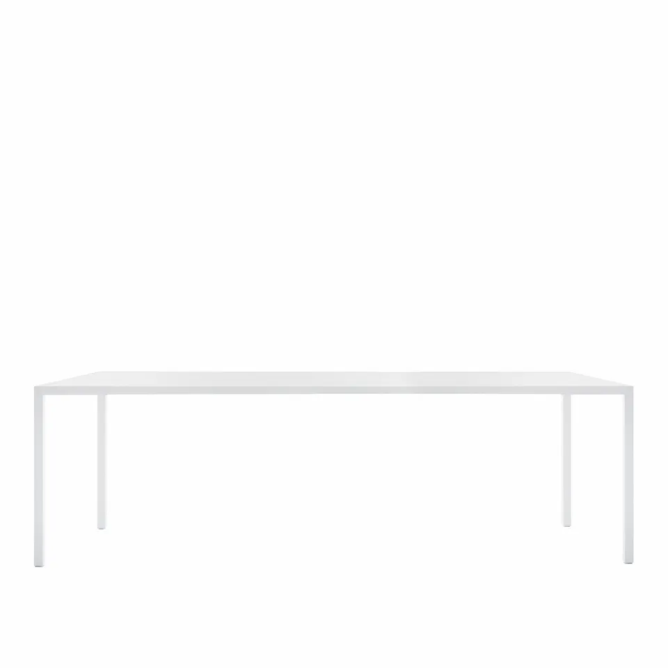 Tense Standard Table, 120x360, Solid Surface White, Solid Surface White 3mm