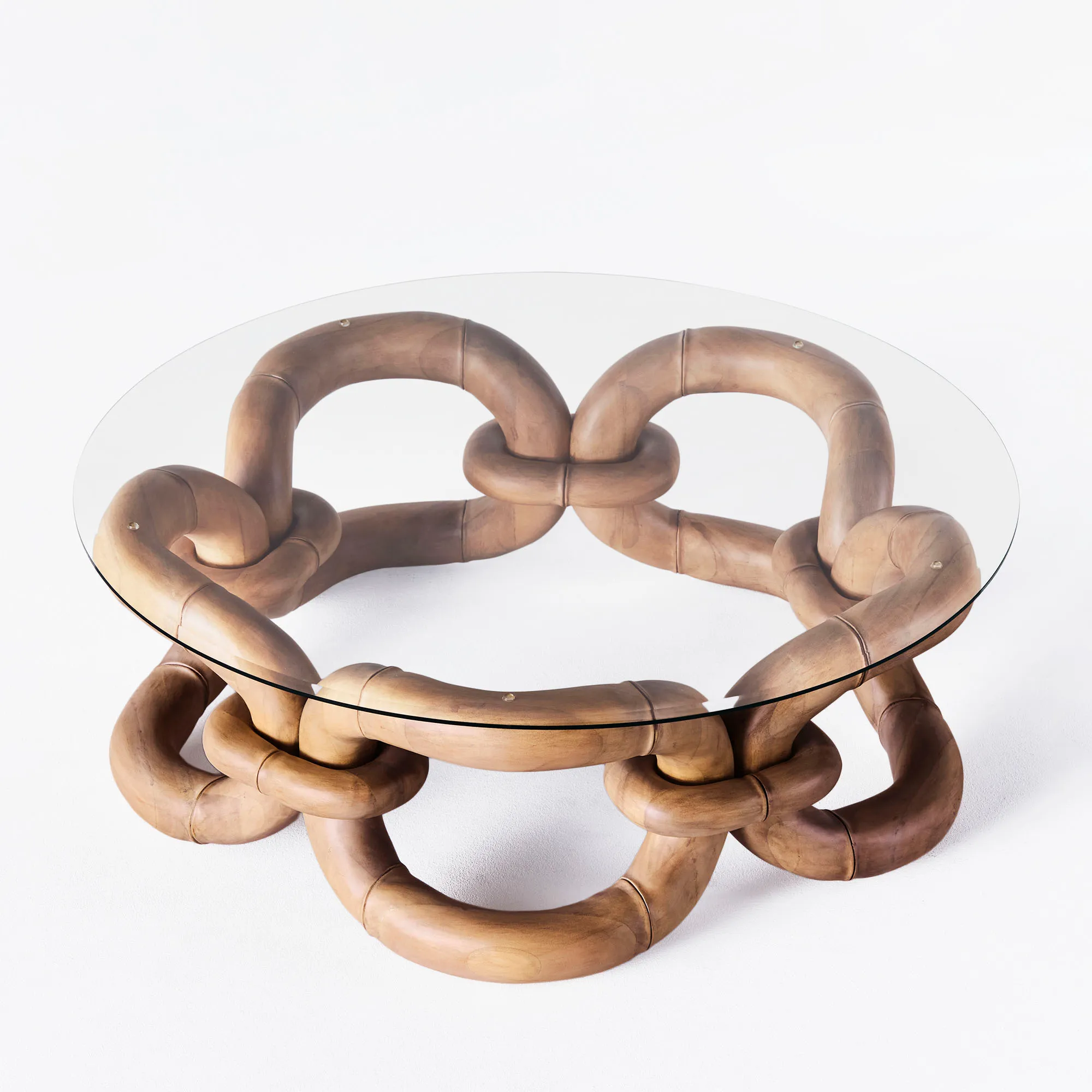 Bamboo Bracelet Sofa Table - 2