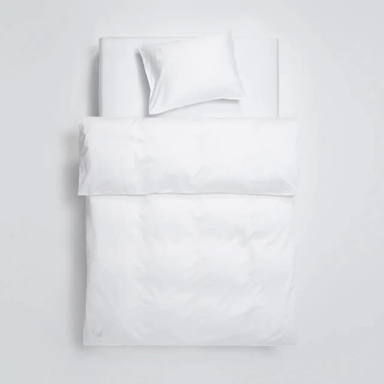 Pure Pillow Case Sateen White