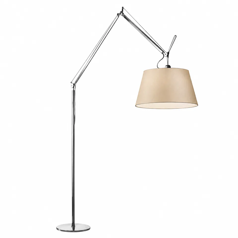 Tolomeo Mega golvlampa aluminium