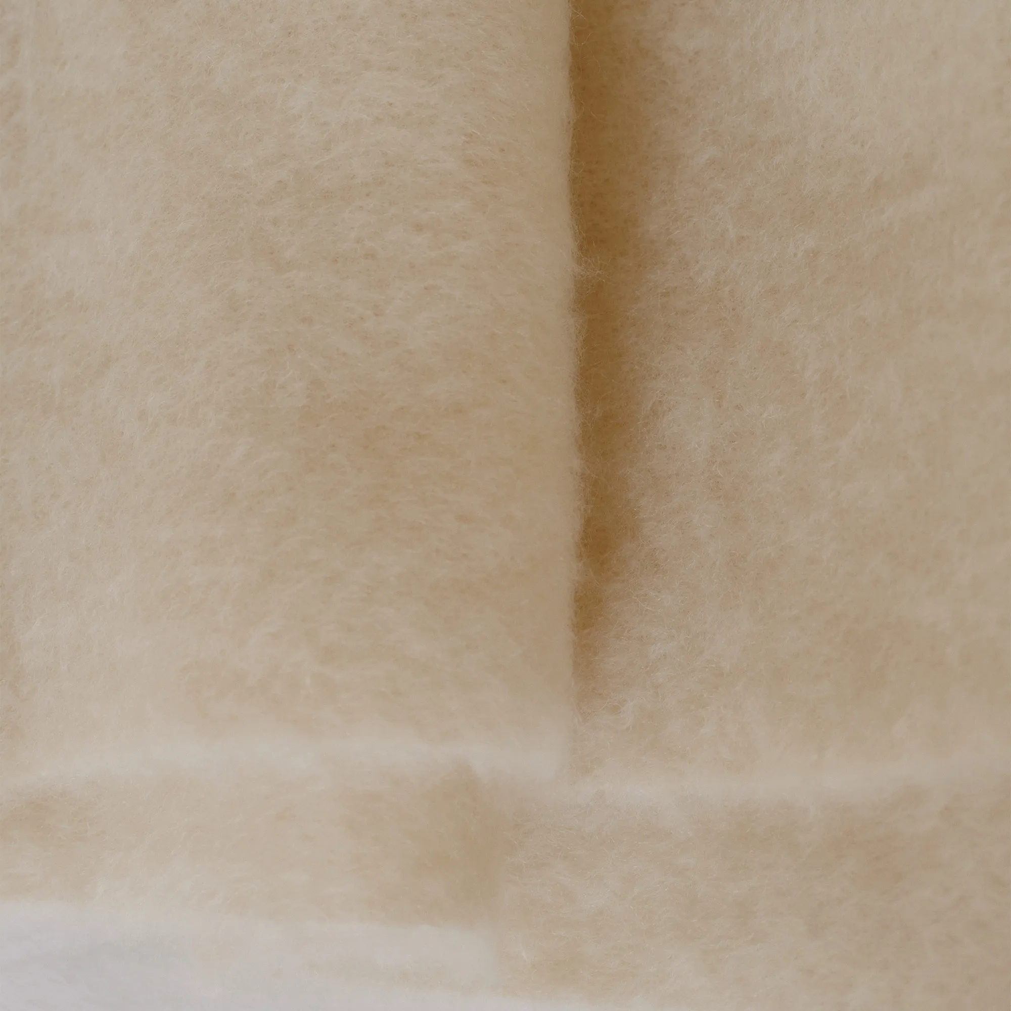Mohair Ivory pläd - 2