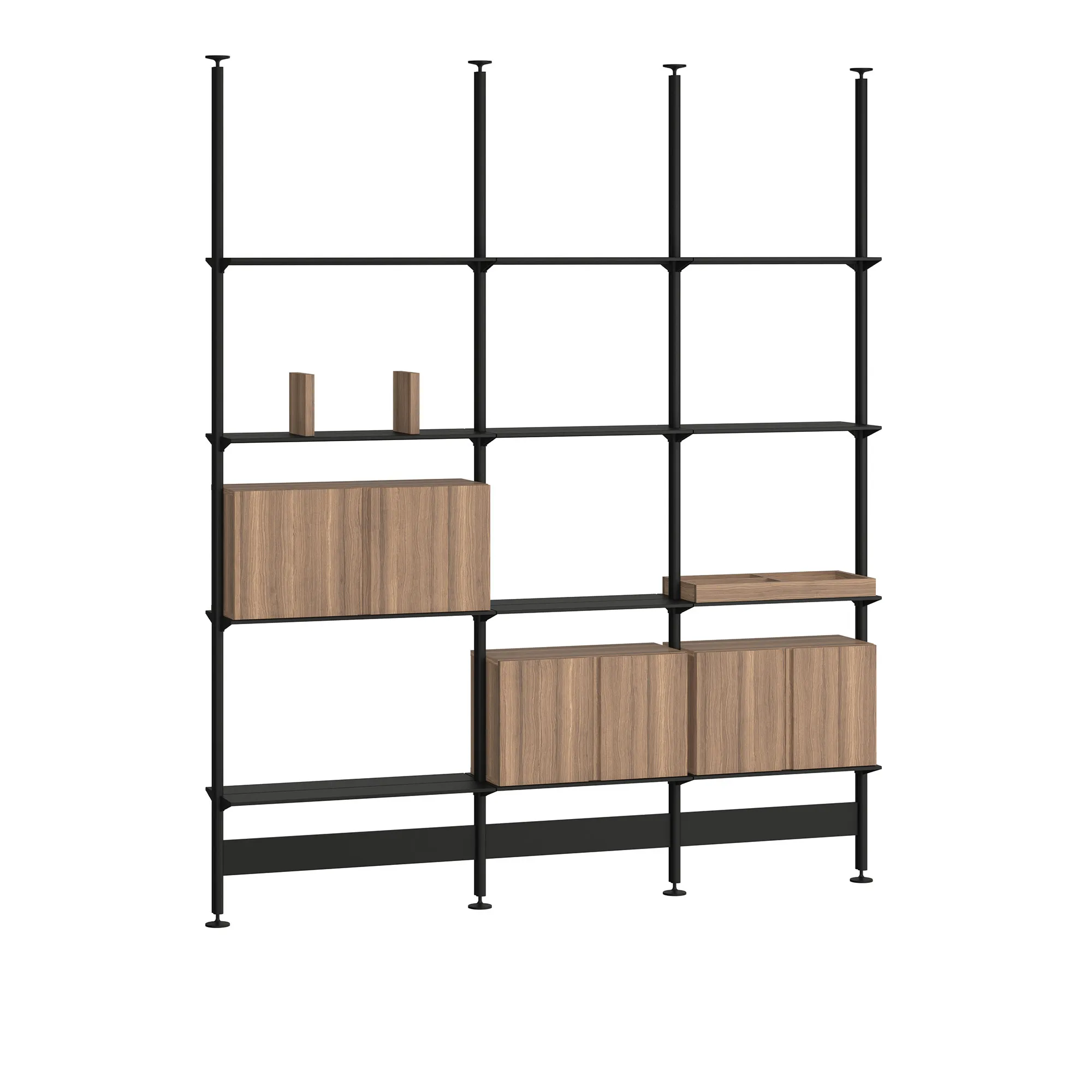 Pira G2 F-C B Black Gray/Walnut - 1