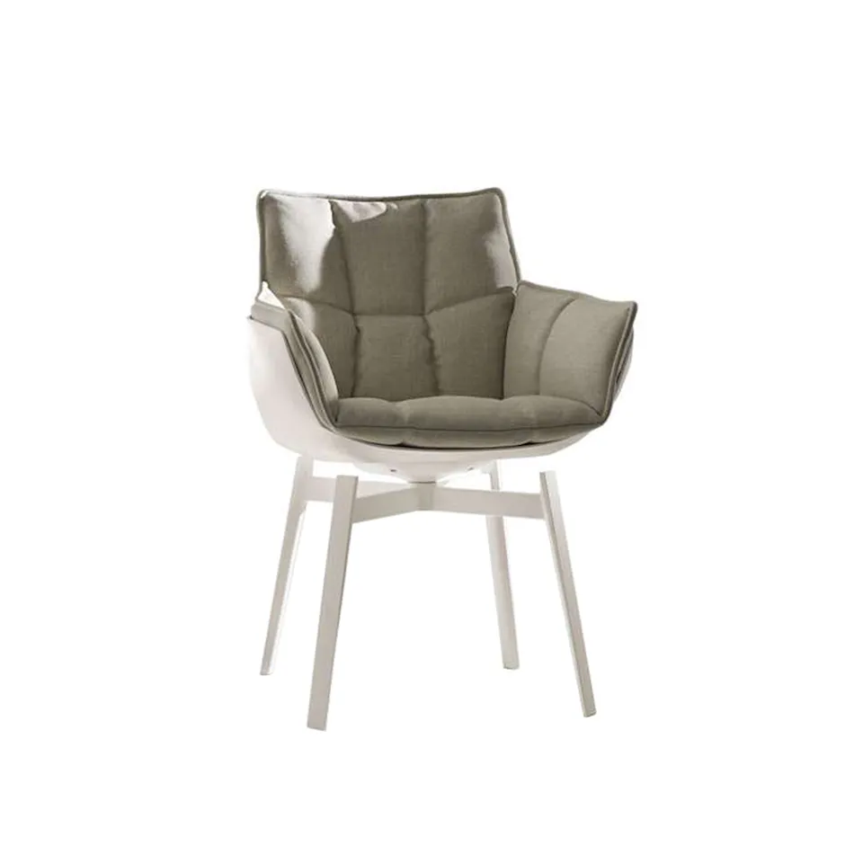 Husk Outdoor Small Armchair