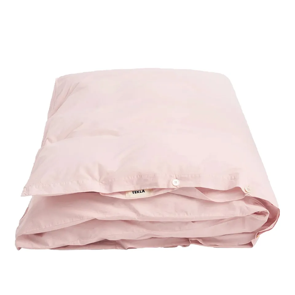 Percale Solid Petal Pink påslakan