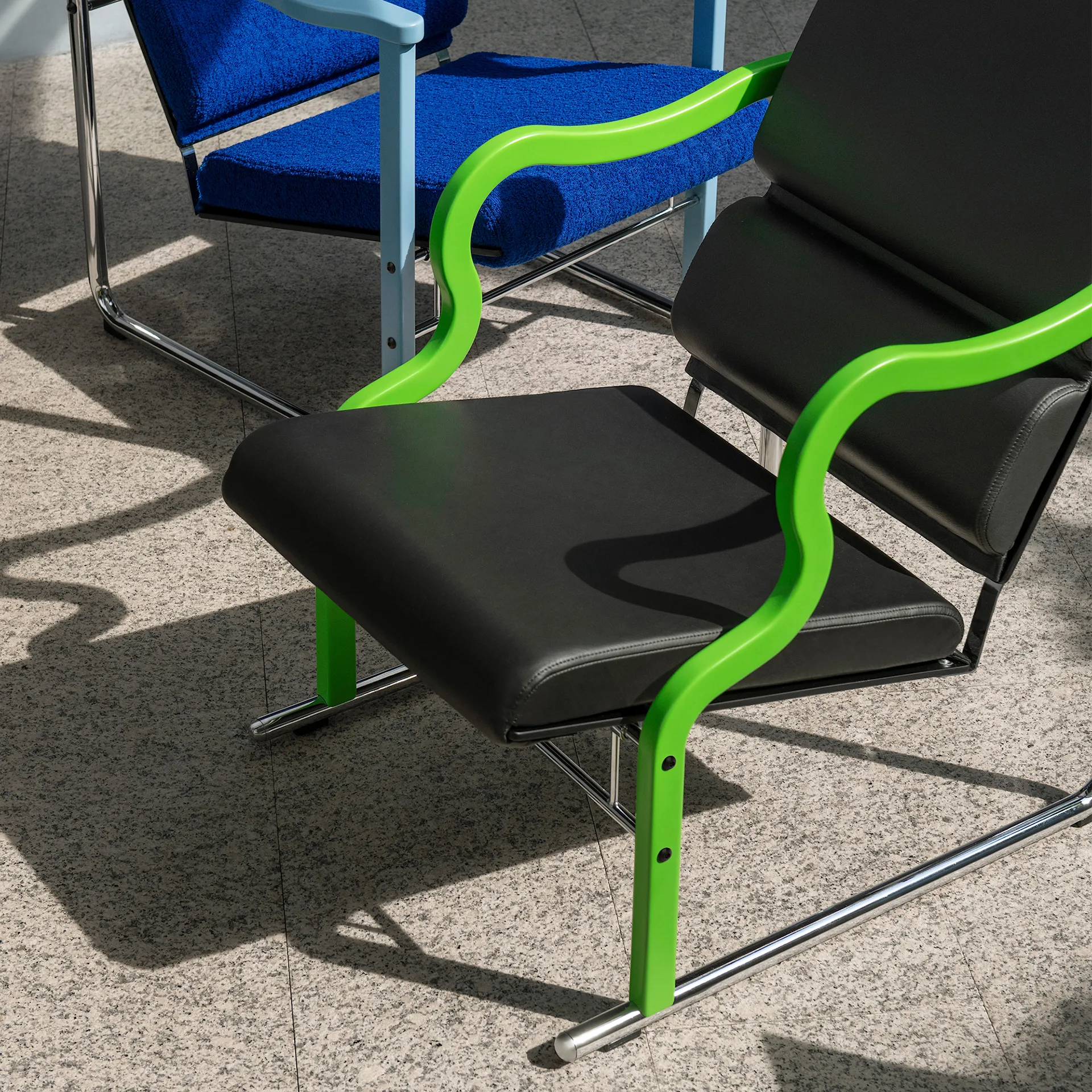 Experiment Lounge Chair 501 Green - Hem - NO GA