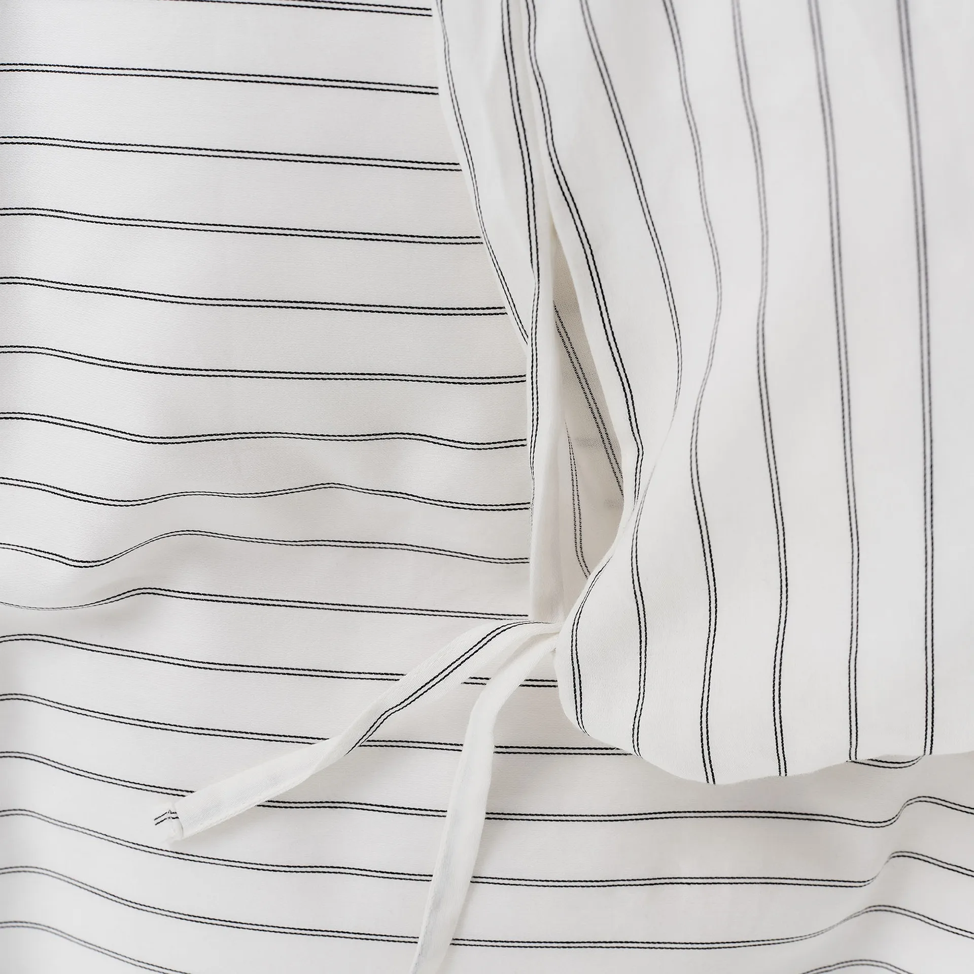 Cotton Sateen Duvet Covers Stripes - TEKLA - NO GA