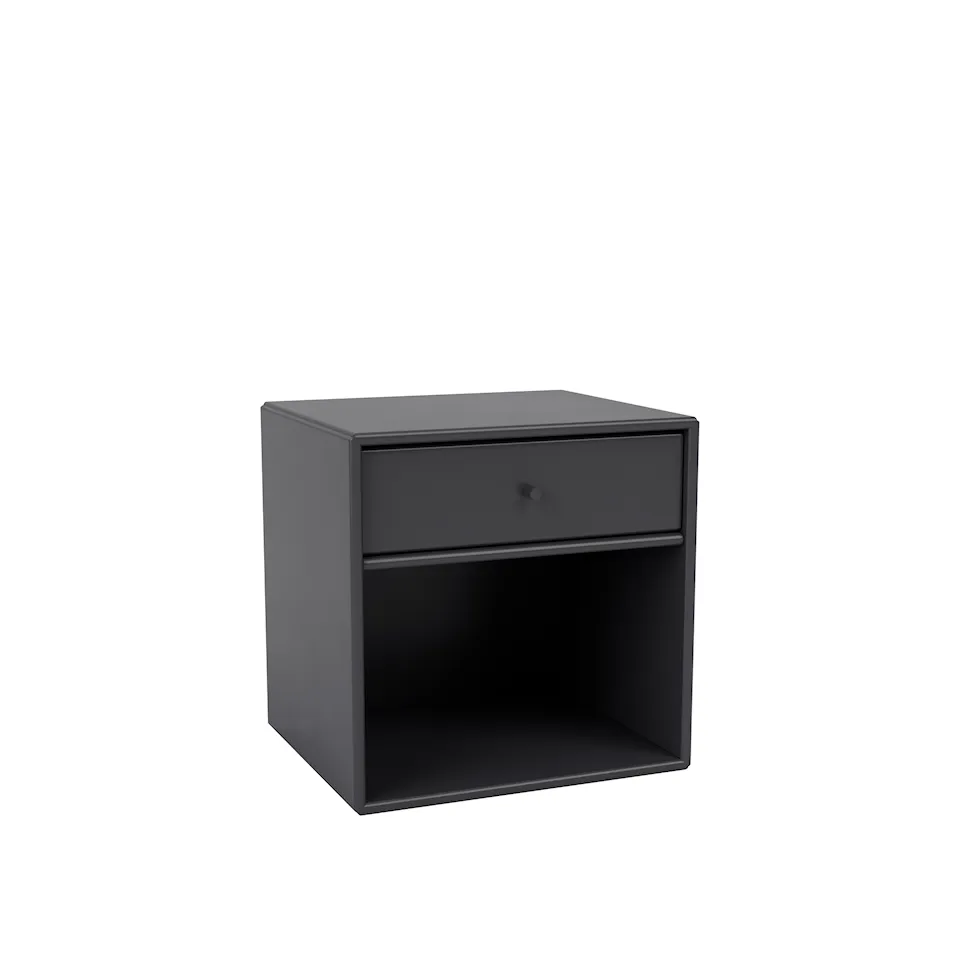 Dream Nightstand, Suspension Rail - Anthracite