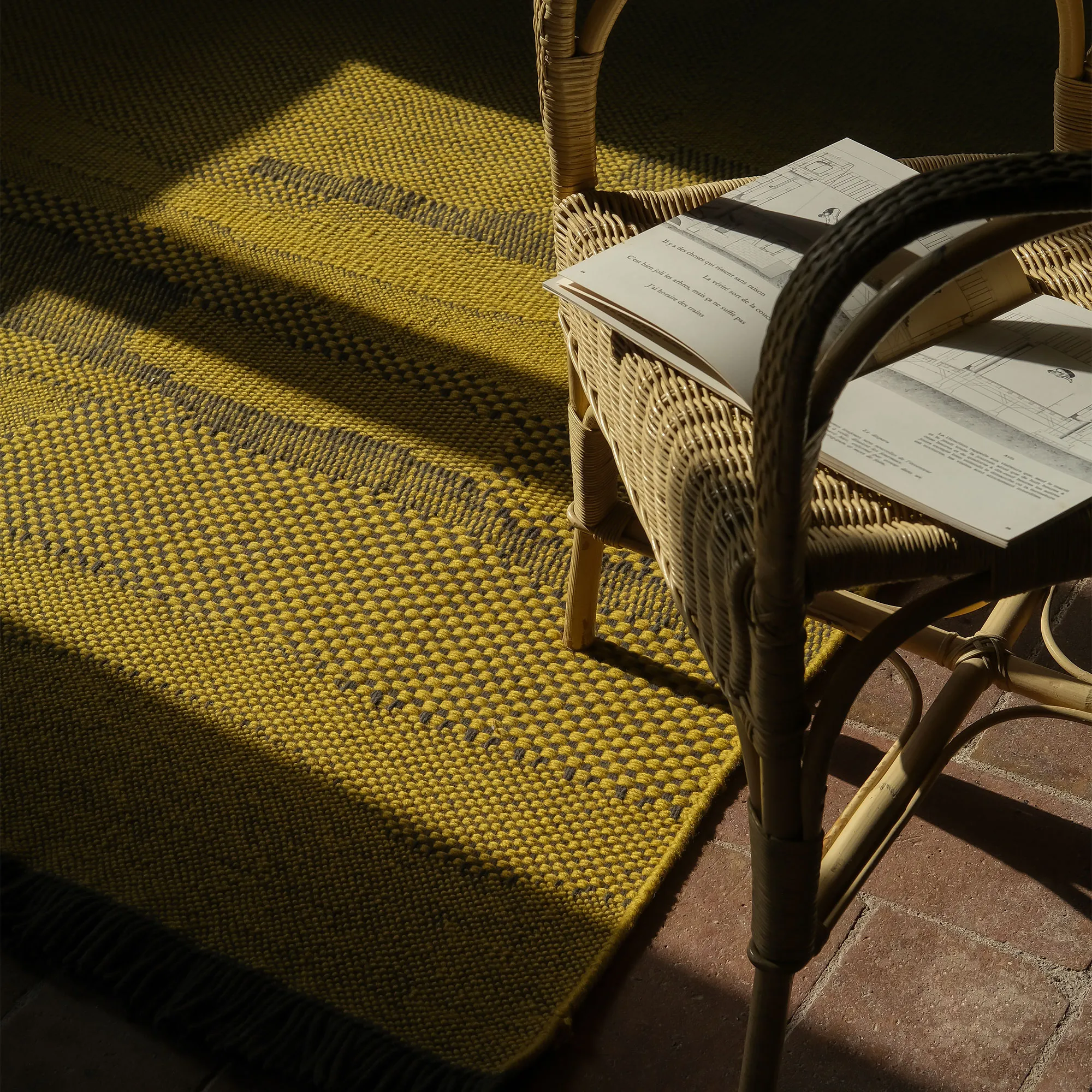 Wabisabi Rug Mustard - 3
