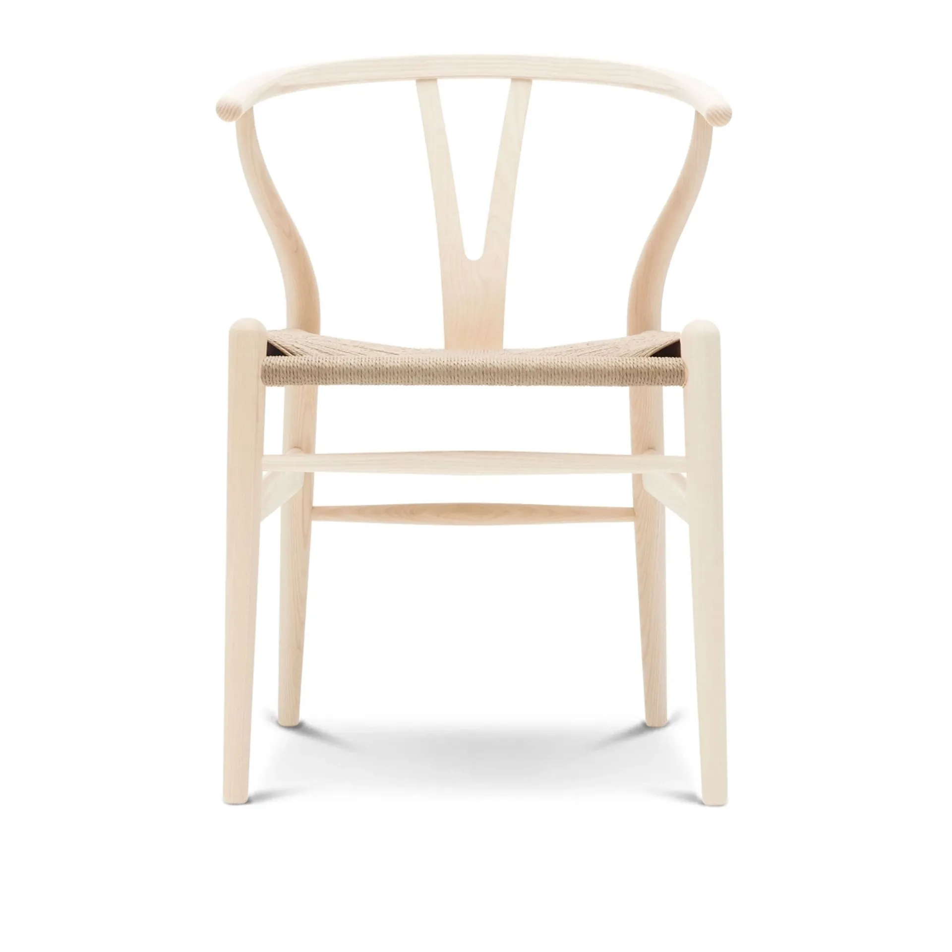 CH24 Y-stolen - Ask/Naturflätat papperssnöre - Carl Hansen - Hans J. Wegner - NO GA