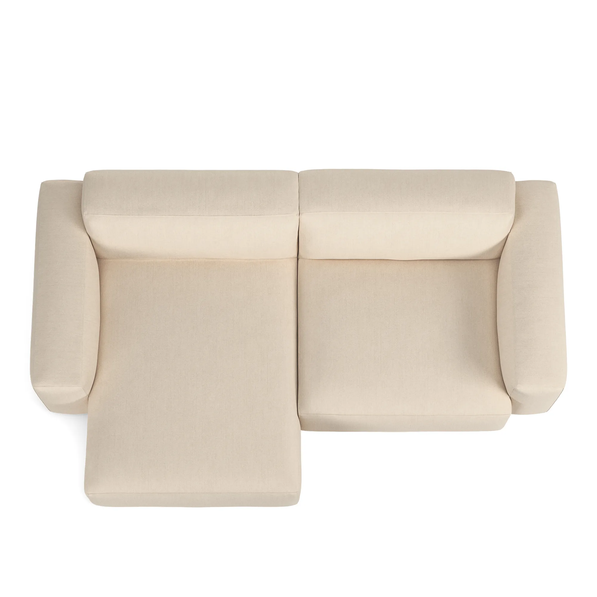 Brick 2-sitssoffa schäslong vänster - 8