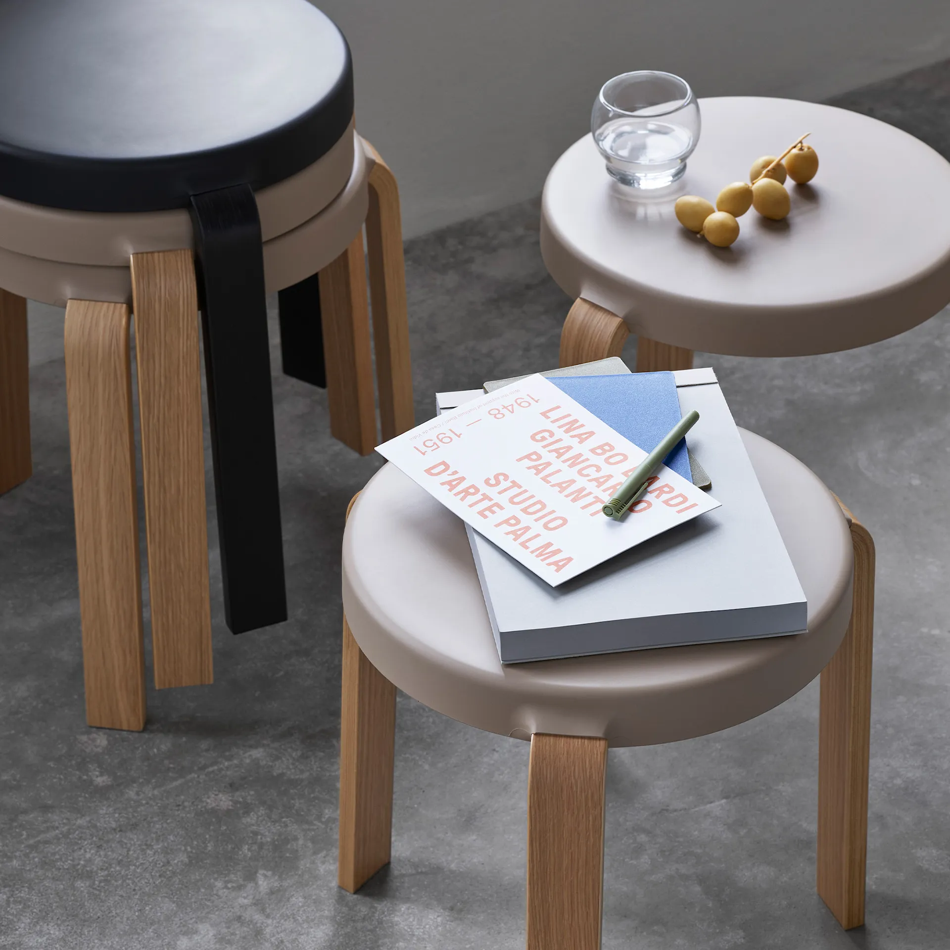 Tap Stool Walnut - Normann Copenhagen - NO GA