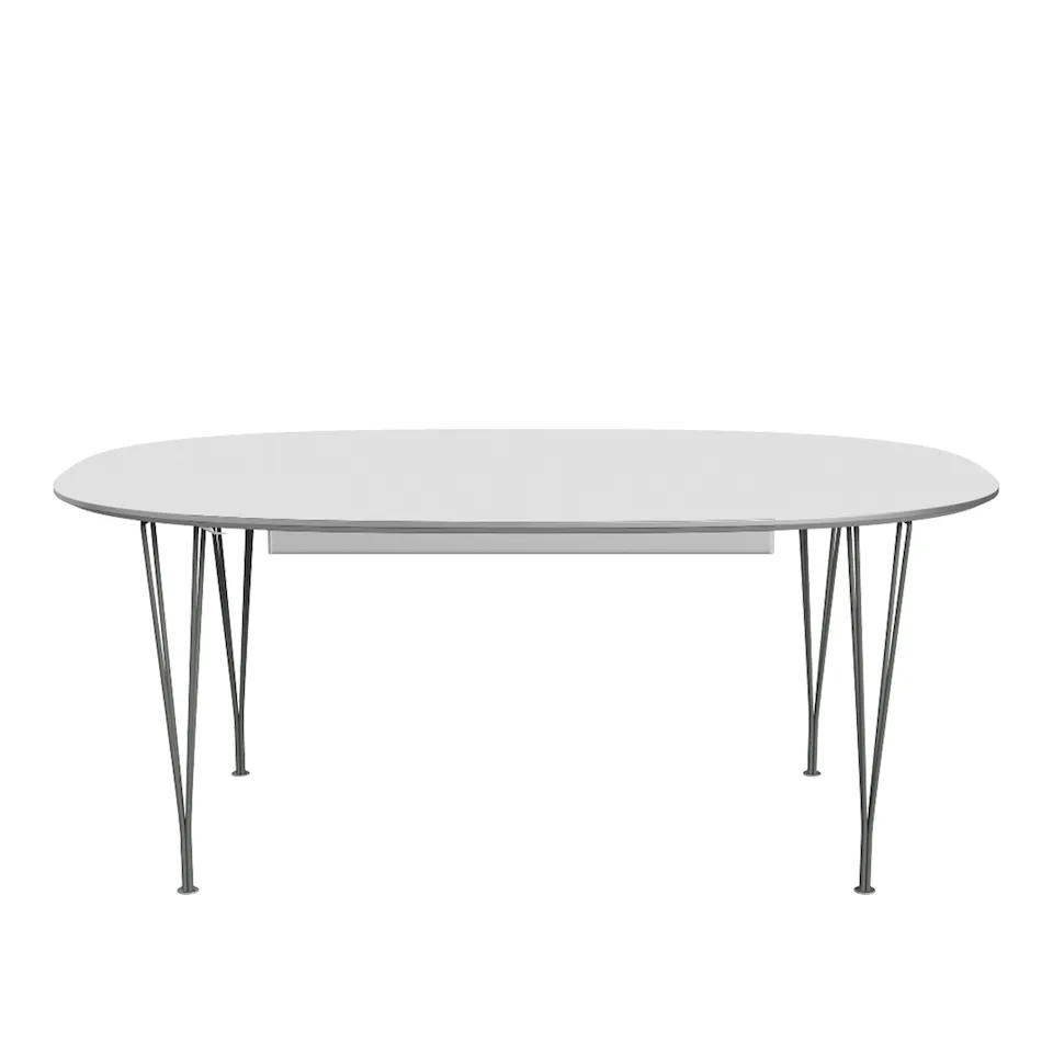 B619 Superellips utdragbart matbord 180–300 x 120 cm