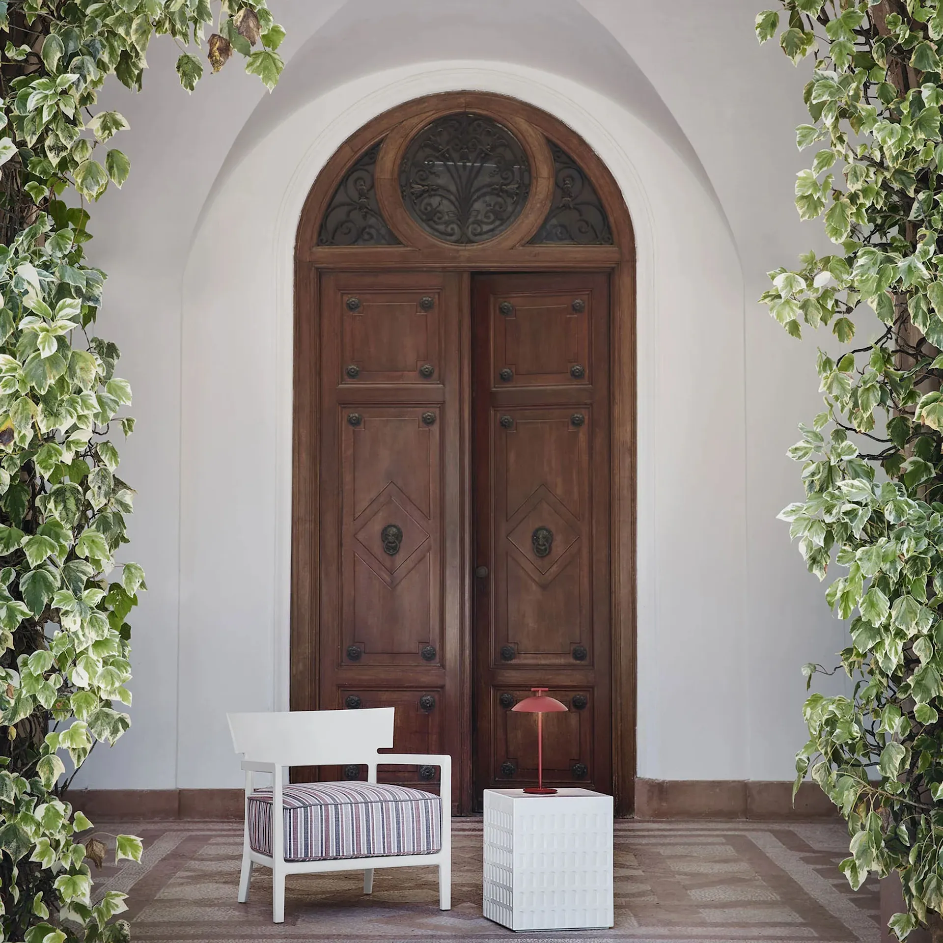 Cara Mat Outdoor Armchair - Kartell - Philippe Starck - NO GA