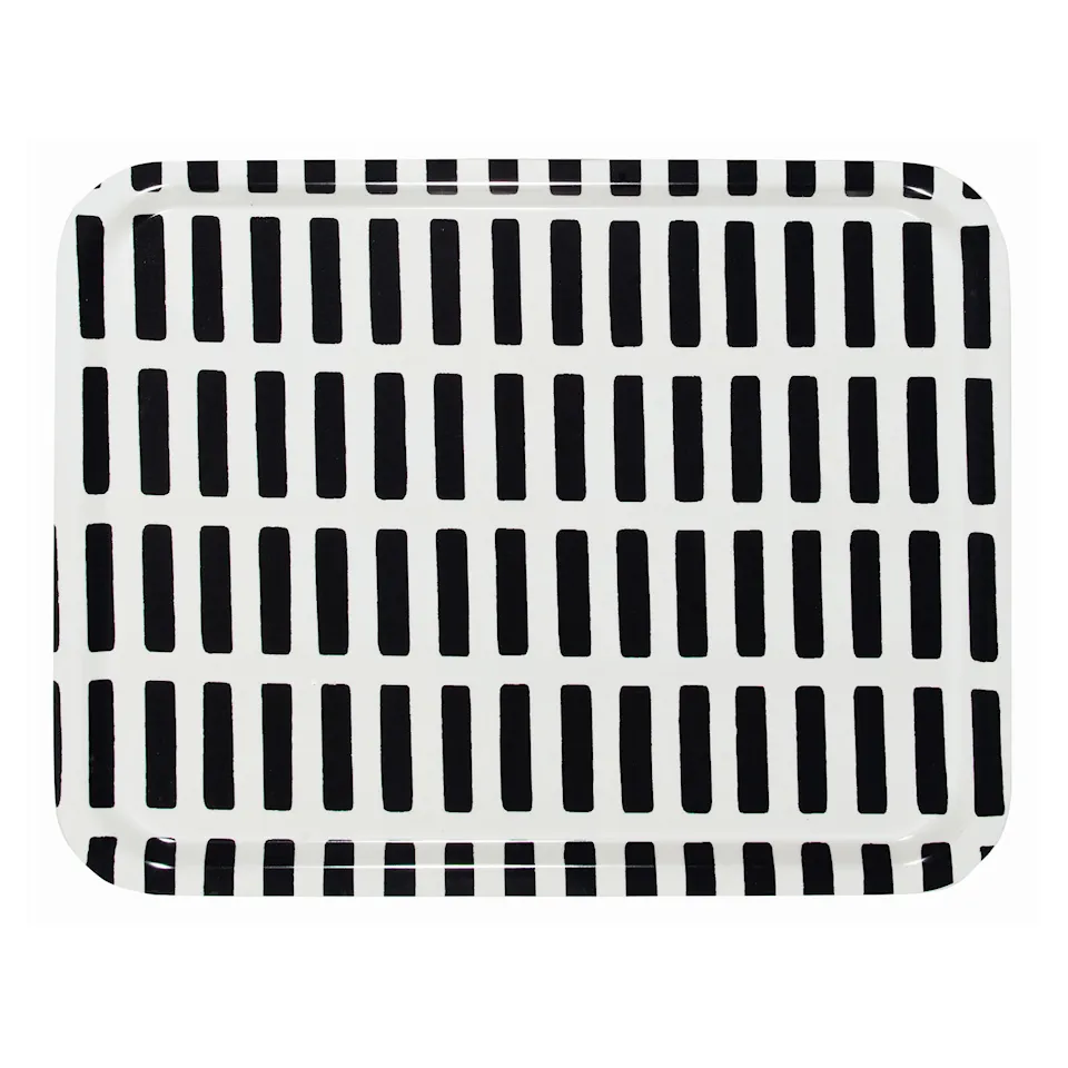 Siena serveringsbricka White/Black Large