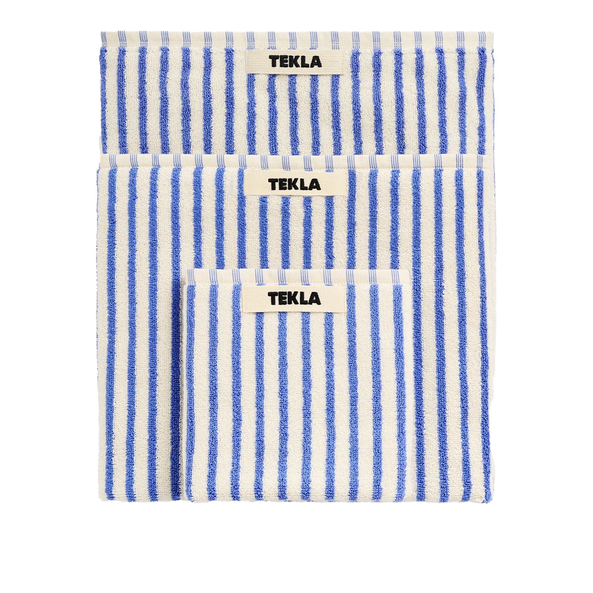 Terry Coastal Blue Stripes handduk - 1