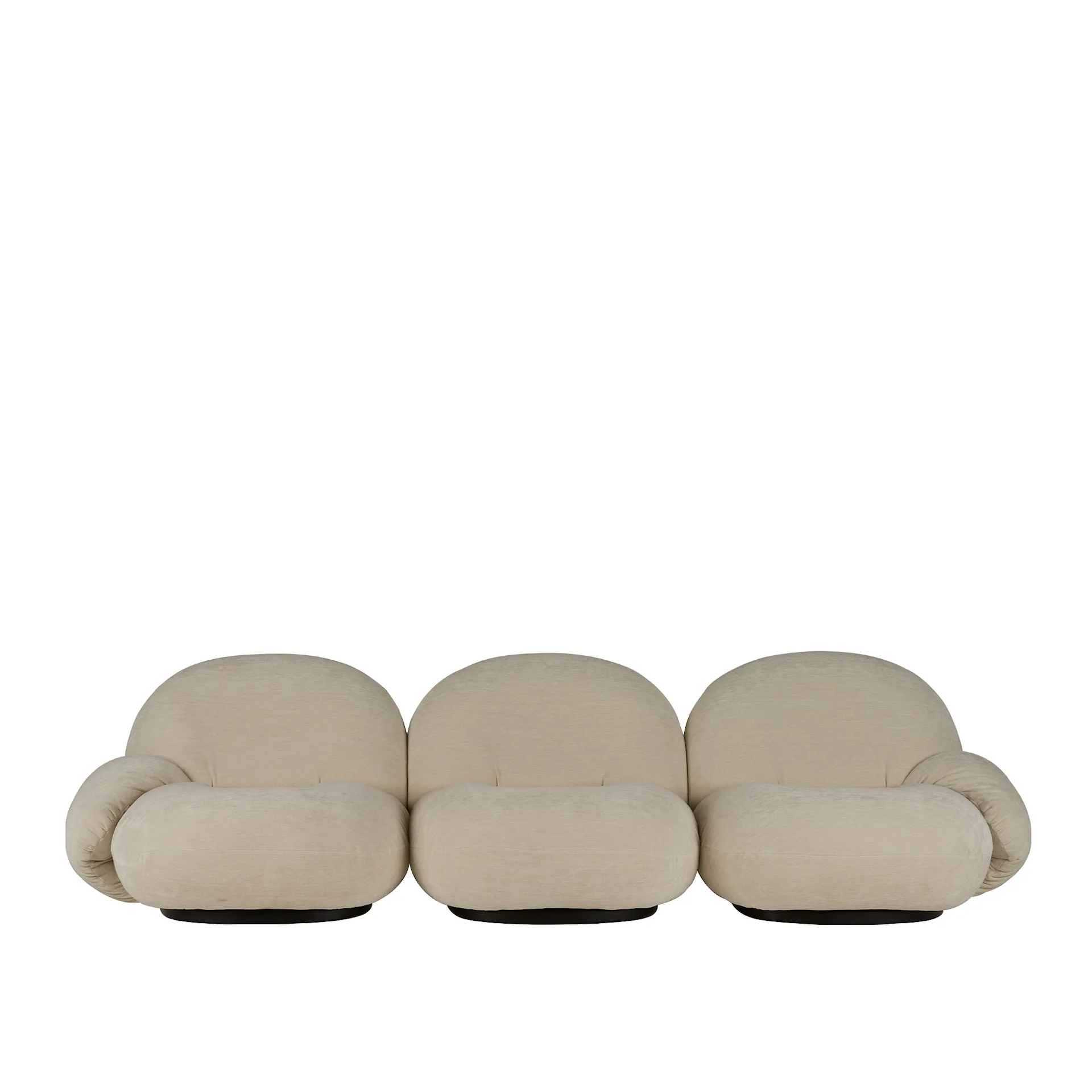 Pacha Sofa 3-Sits - Med armstöd - Gubi - Pierre Paulin - NO GA