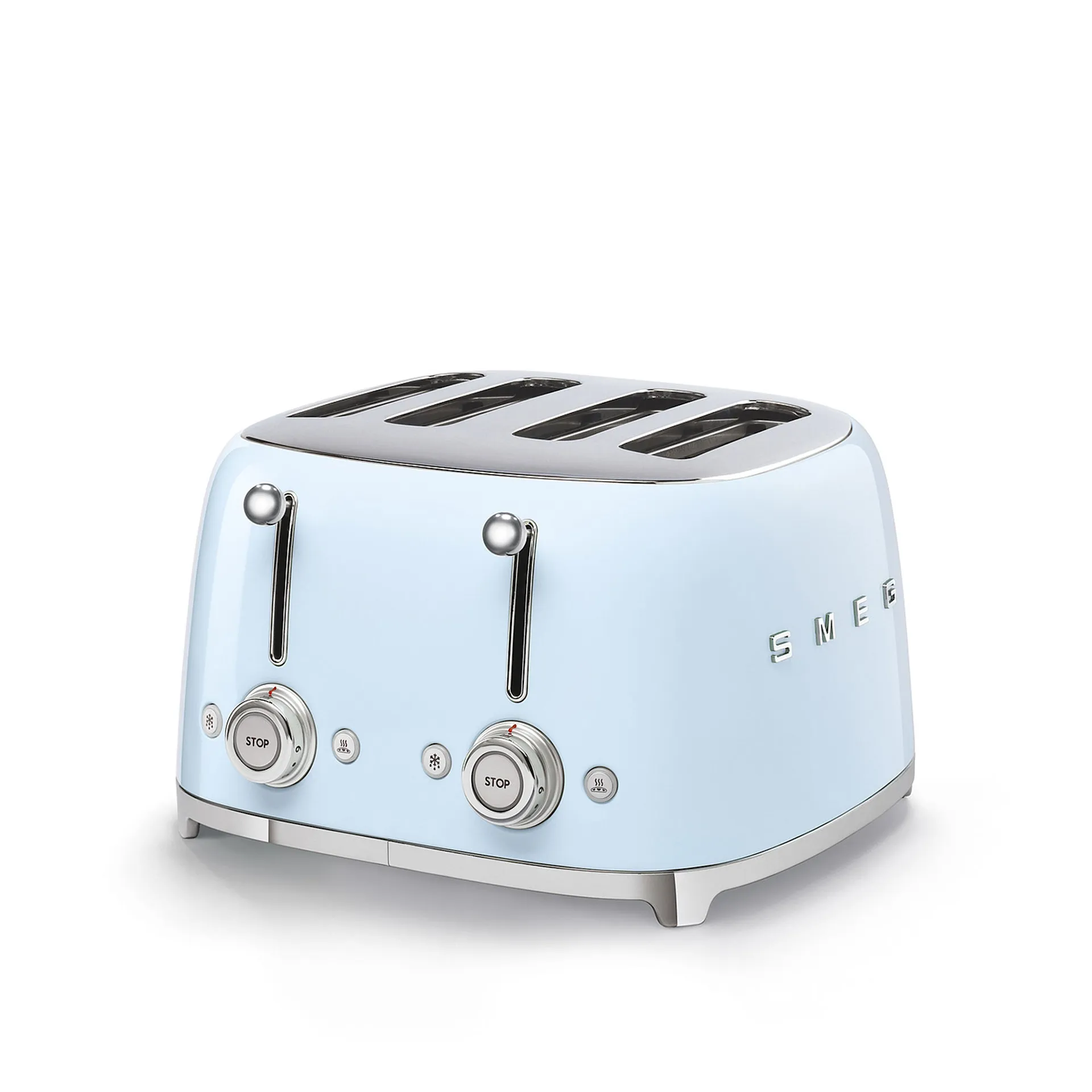 Smeg 4 Slot Toaster Pastel Blue - Smeg - NO GA