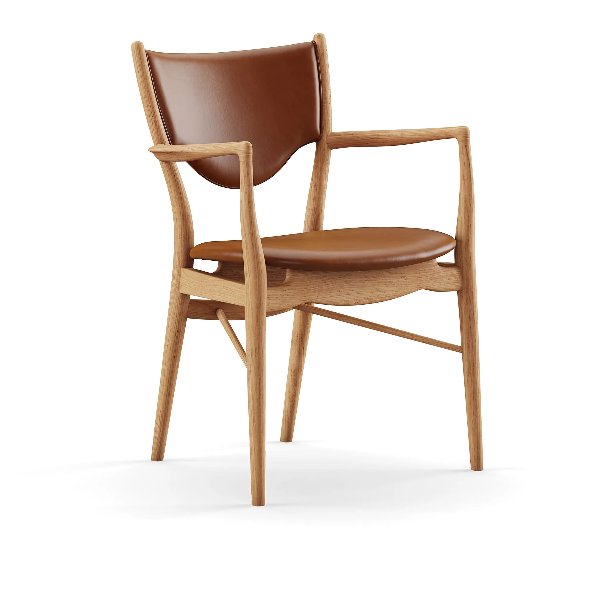 46 armstol Dark oiled oak - 1