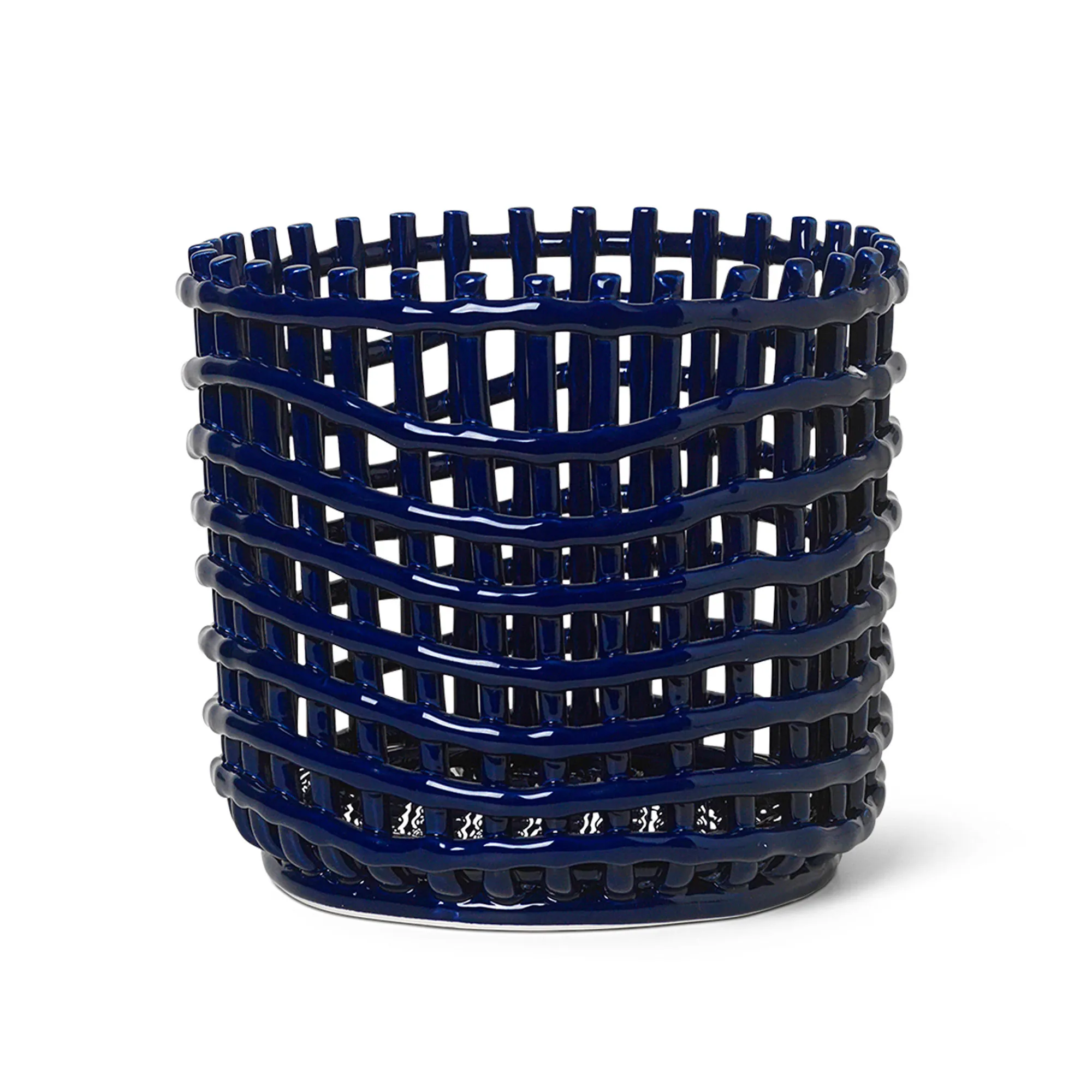 Ceramic Basket Small prydnadsskål