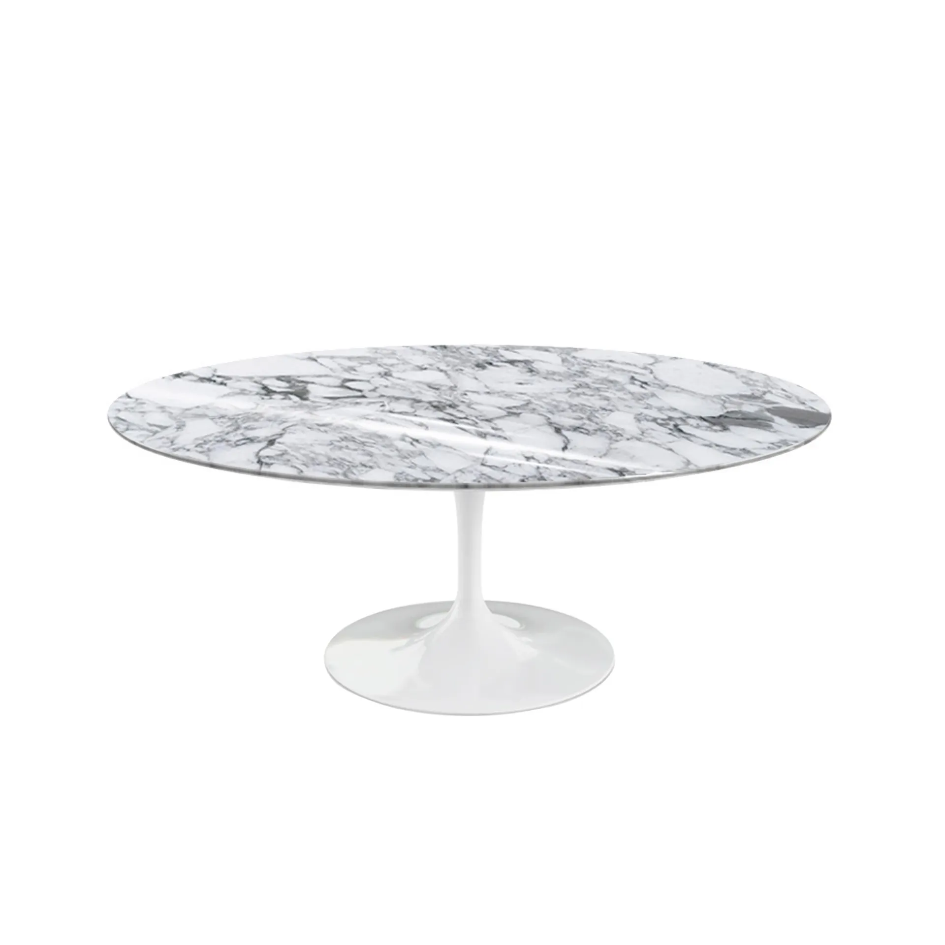 Saarinen Oval Table White - Soffbord - Knoll - Eero Saarinen - NO GA