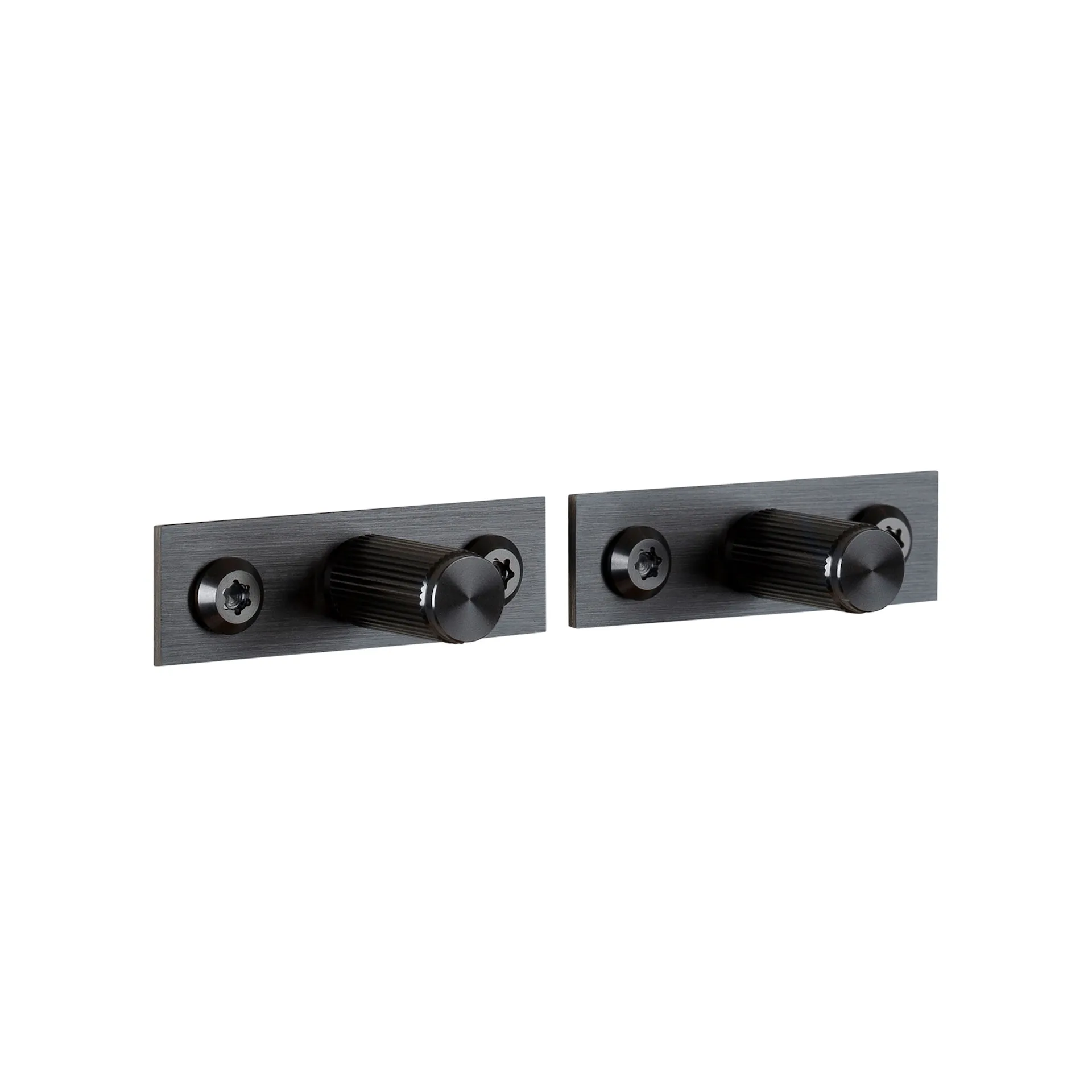 Furniture Knob Plate Linear 2-pack - Buster + Punch - NO GA