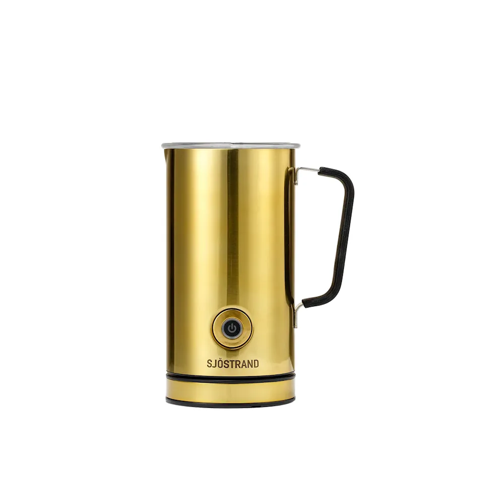 The Milk Frother Brass mjölkskummare