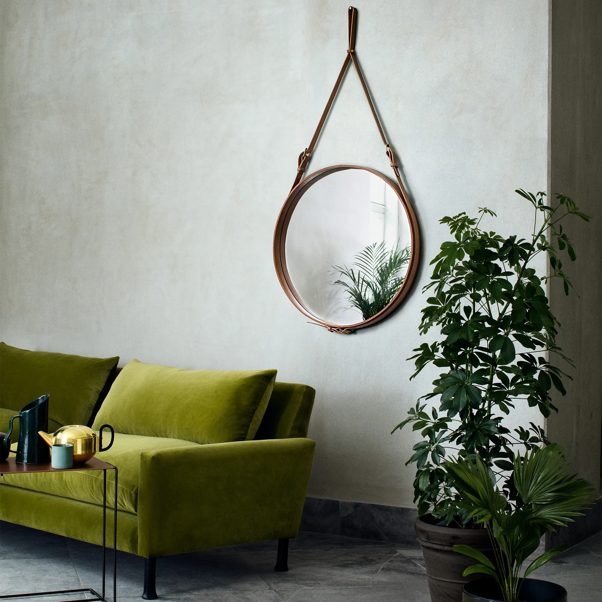 Adnet Circulaire spegel Ø58 cm - 3